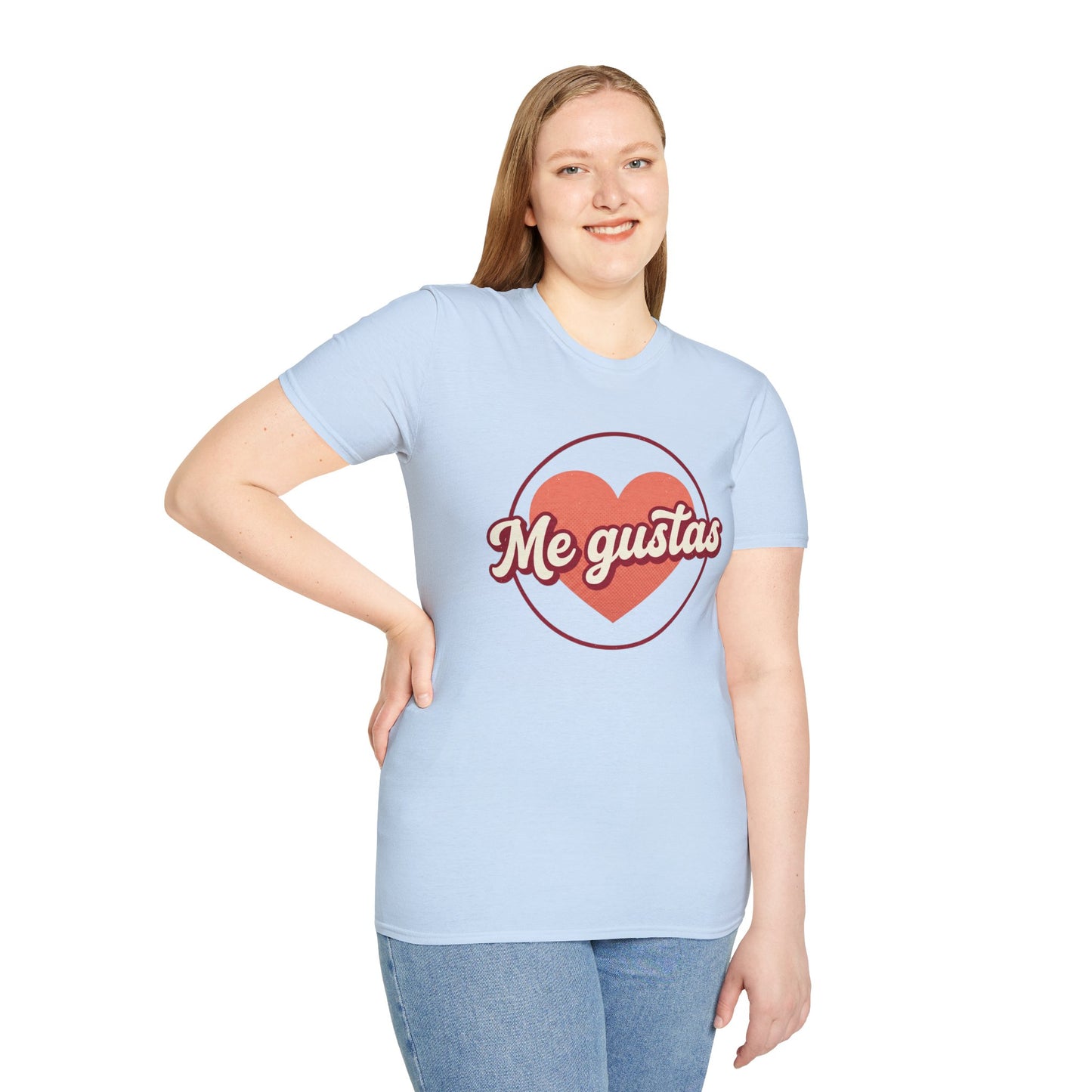 Me Gustas Heart T-Shirt — Spanish Love Graphic Tee