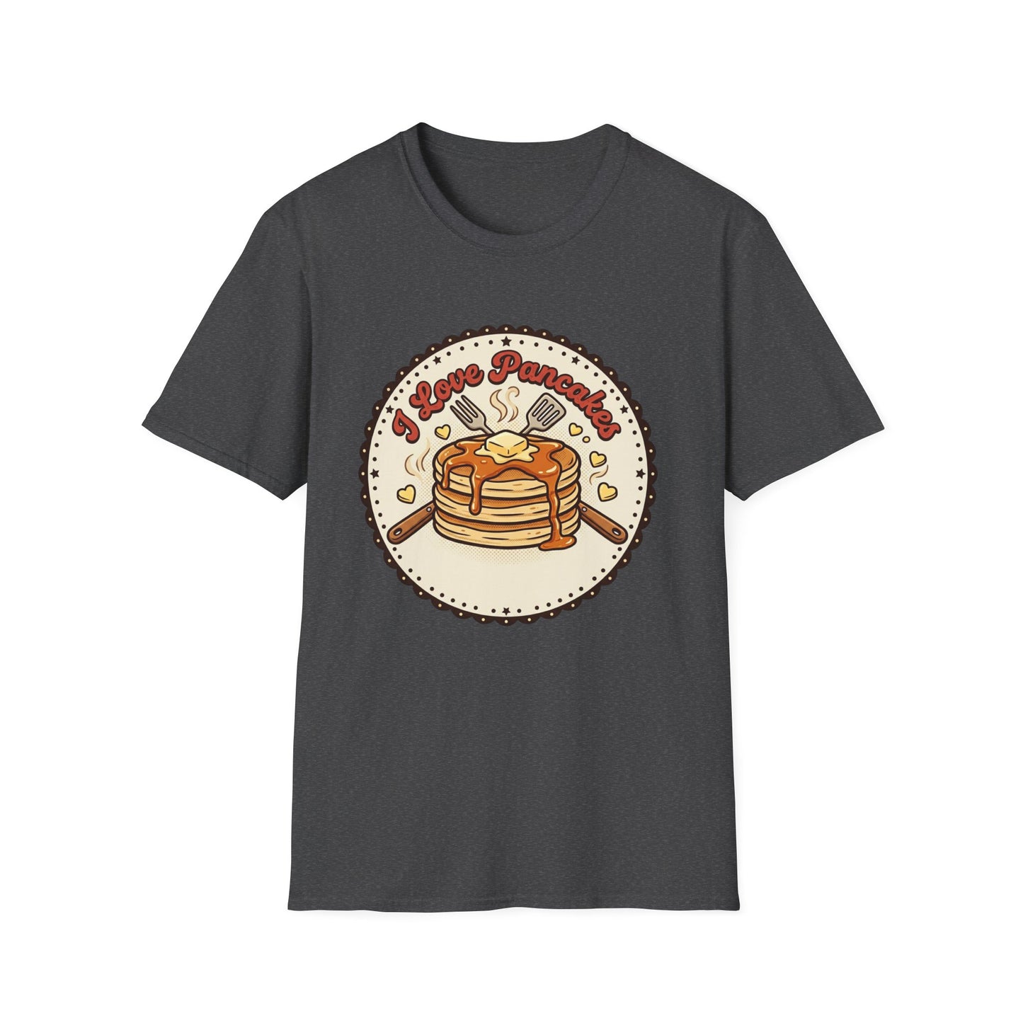 Pancake Love T-Shirt — Cute Stack of Pancakes Breakfast Tee