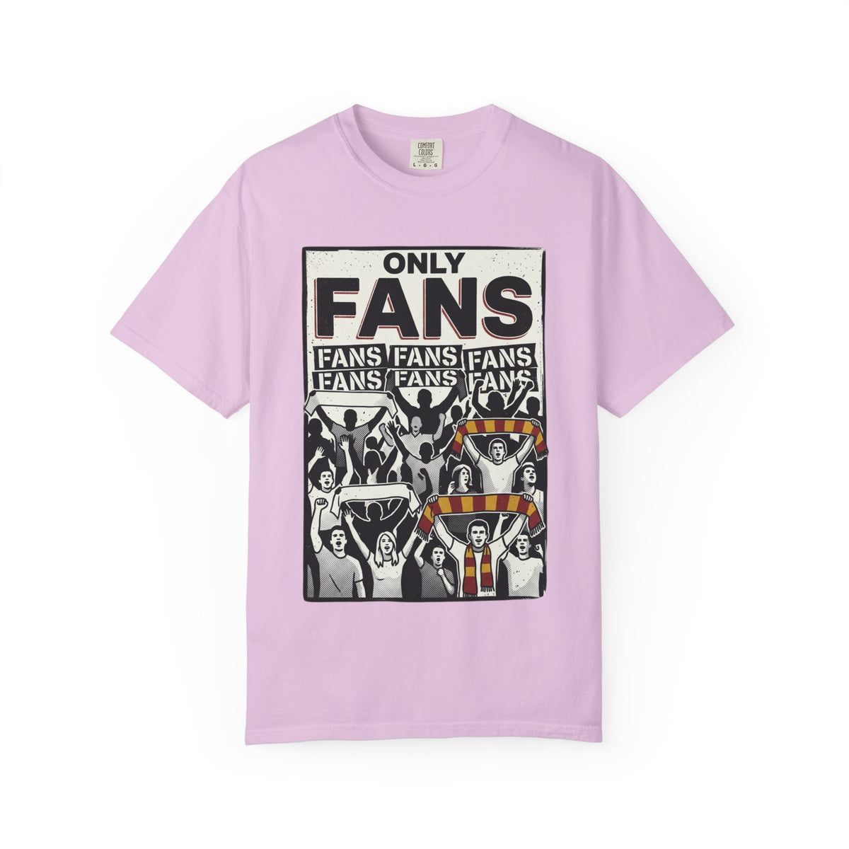 Only Fans Crowd Graphic T-Shirt — Vintage Sports Fan Tee