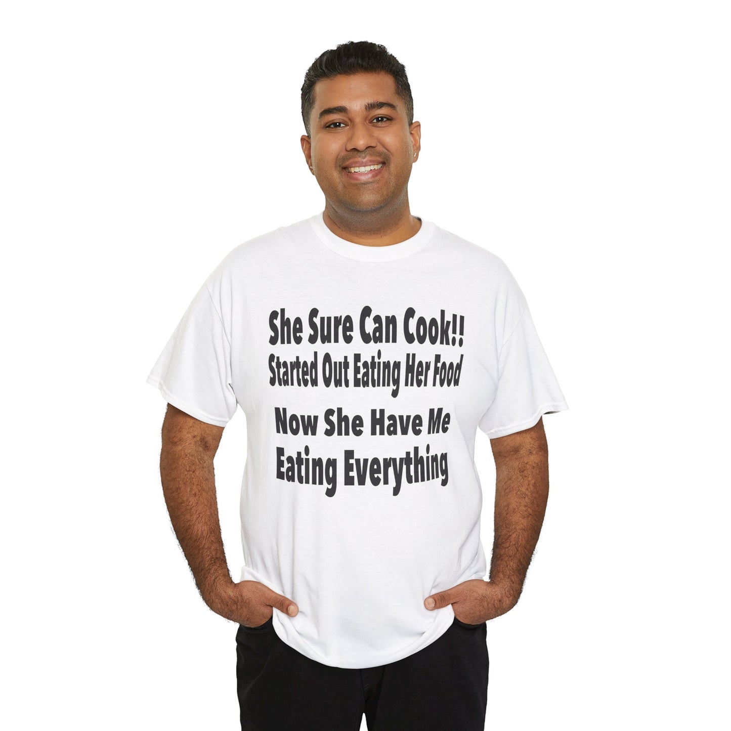 Funny - 'She Sure Can Cook!!' Cooking Humor Shirt
