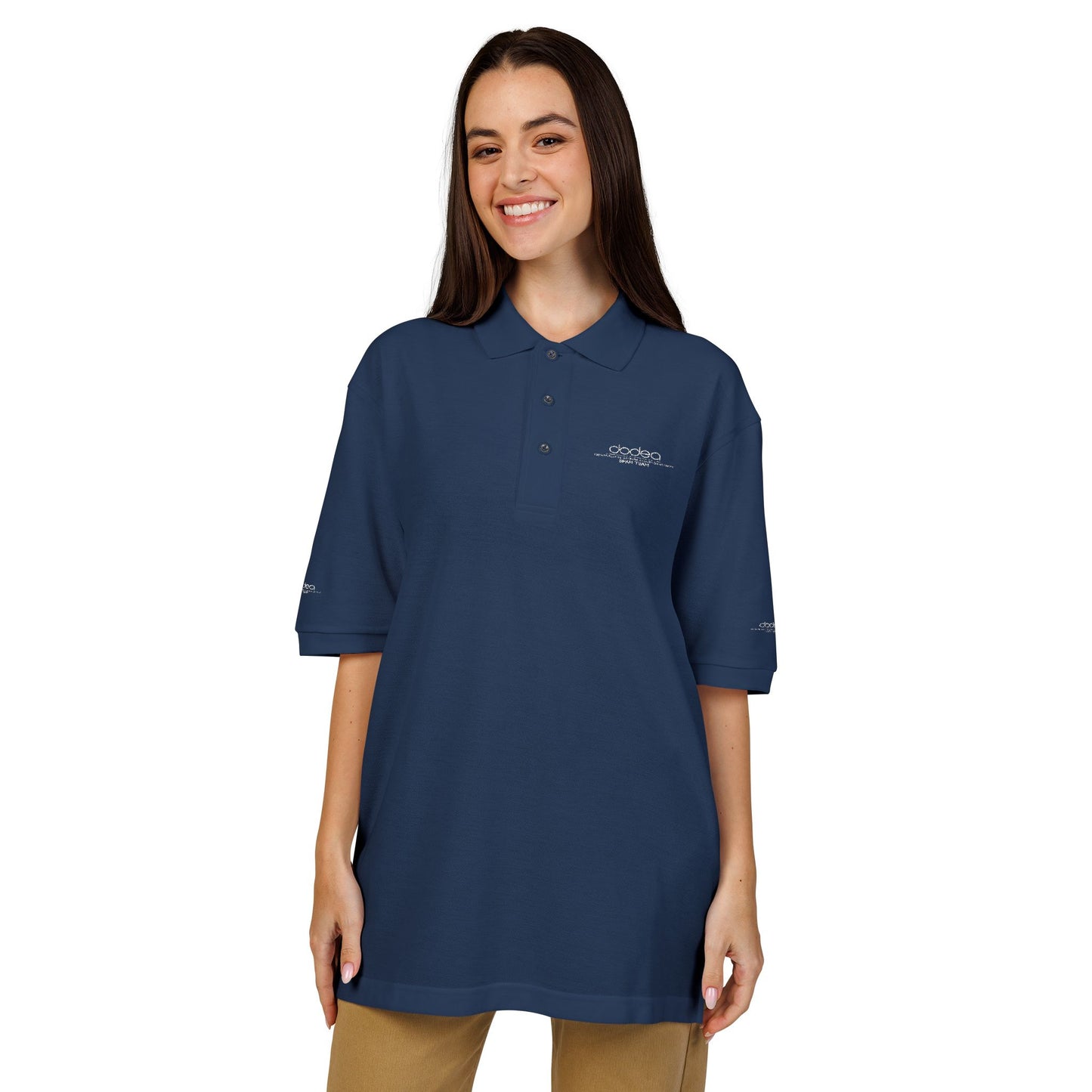 SPAM Embroidered Logo Polo Shirt