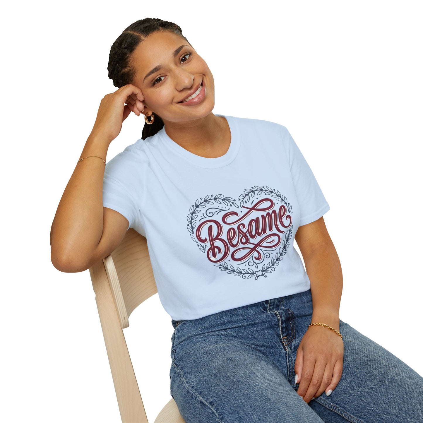 Besame Heart Graphic T-Shirt