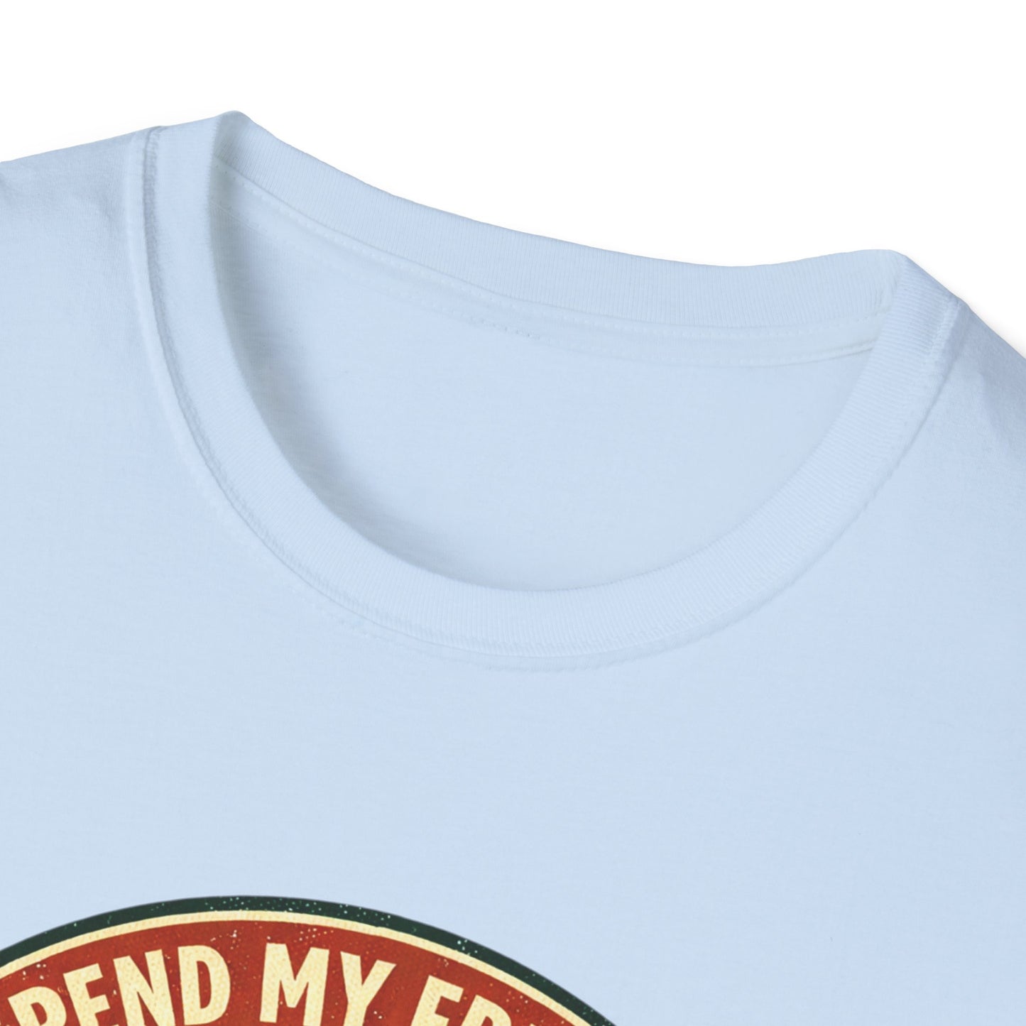 Gardener T-Shirt — “I Spend My Free Time With Hoes & Dirt Bags” Retro Gardening Tee