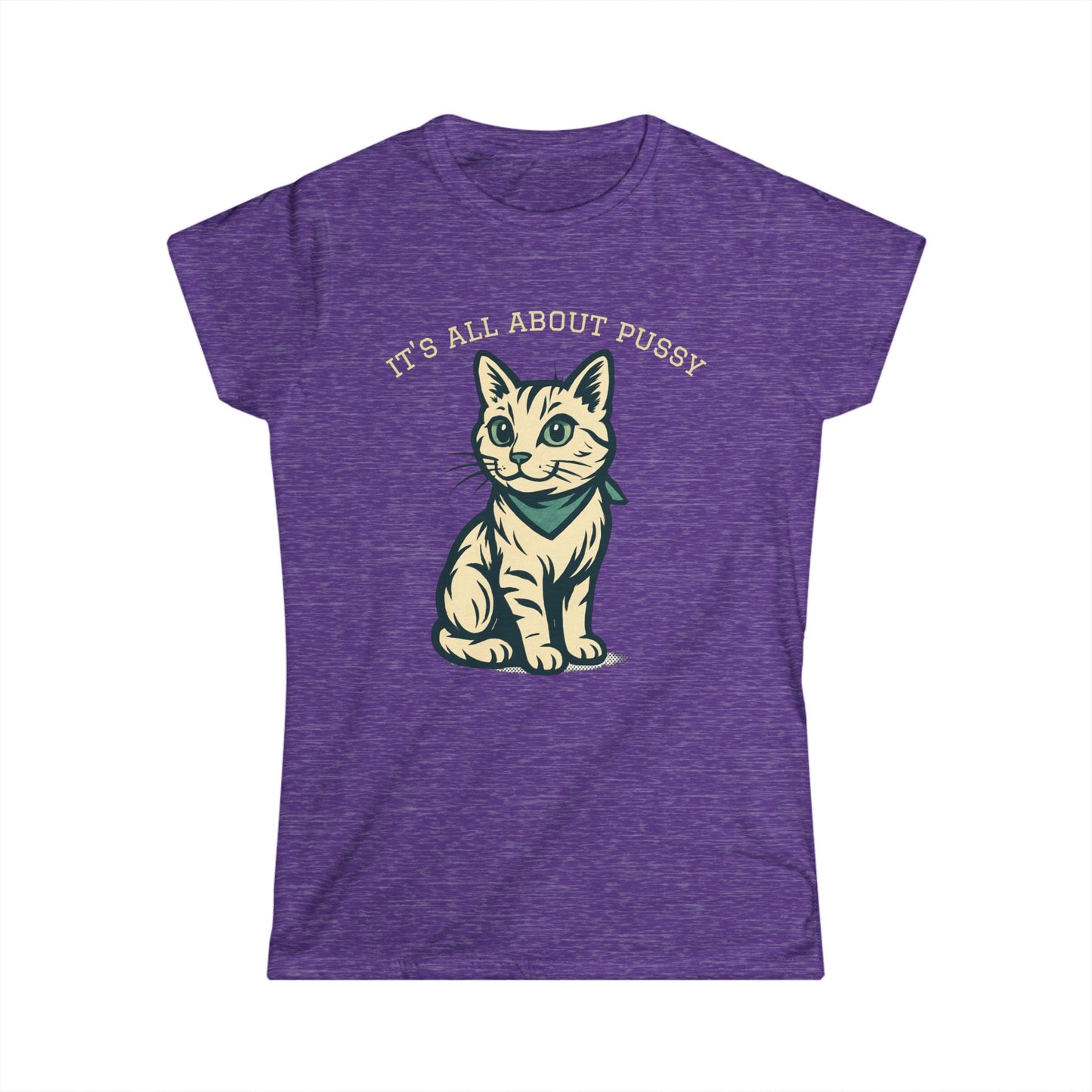 Cute Kitten Graphic Tee — Cat Mom Cute Cat T-Shirt