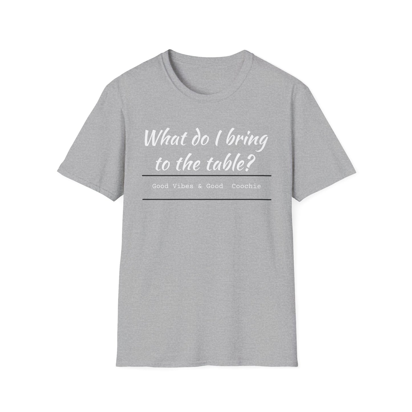 What do I bring to the table-Vibes