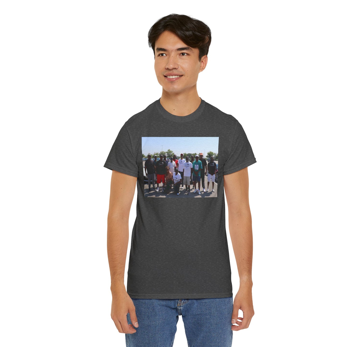 C-RYDERZ Group Photo Custom Tee — Personalized Reunion & Team Picture Shirt Printify
