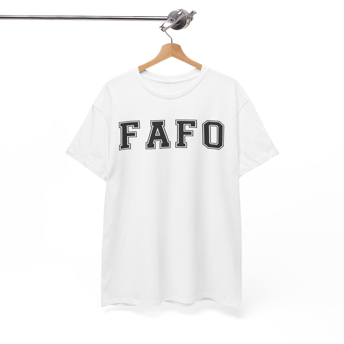 FAFO Unisex Heavy Cotton Tee - Comfortable Casual Wear for Everyday Style