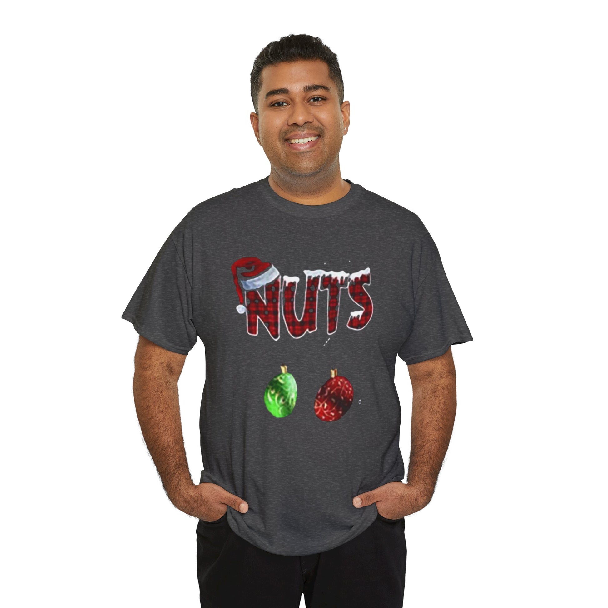 Holiday 'Nuts' Tee — Funny Christmas Ornament Graphic T-Shirt Printify