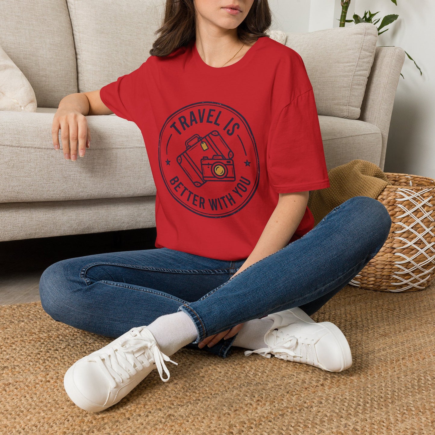 Travel Is Better With You T‑Shirt — Travel Lovers Graphic Tee
