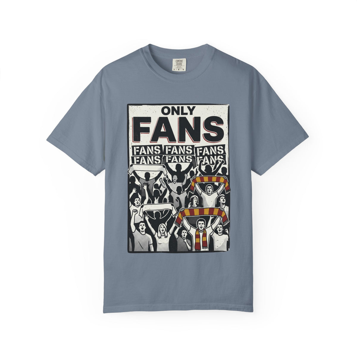 Only Fans Crowd Graphic T-Shirt — Vintage Sports Fan Tee