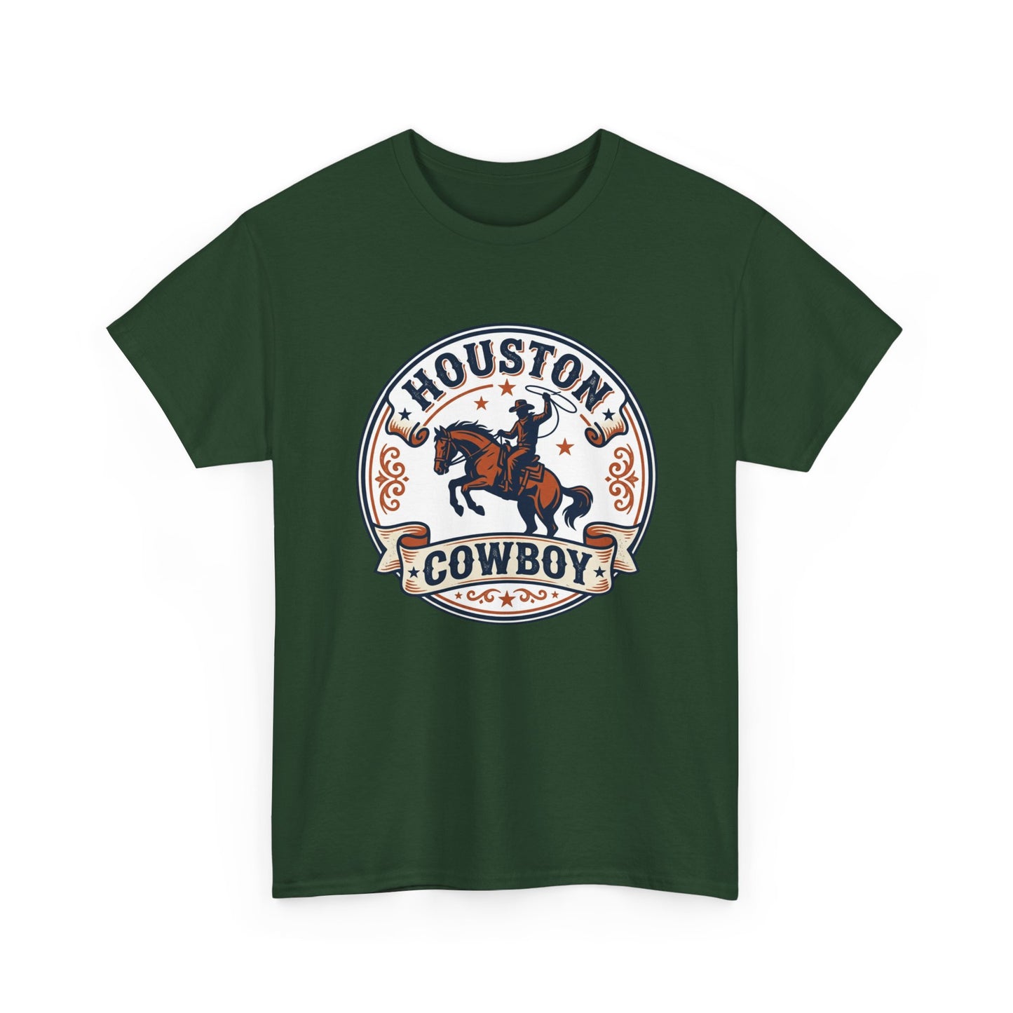 Houston Cowboy T-Shirt – Rodeo Western Graphic Tee