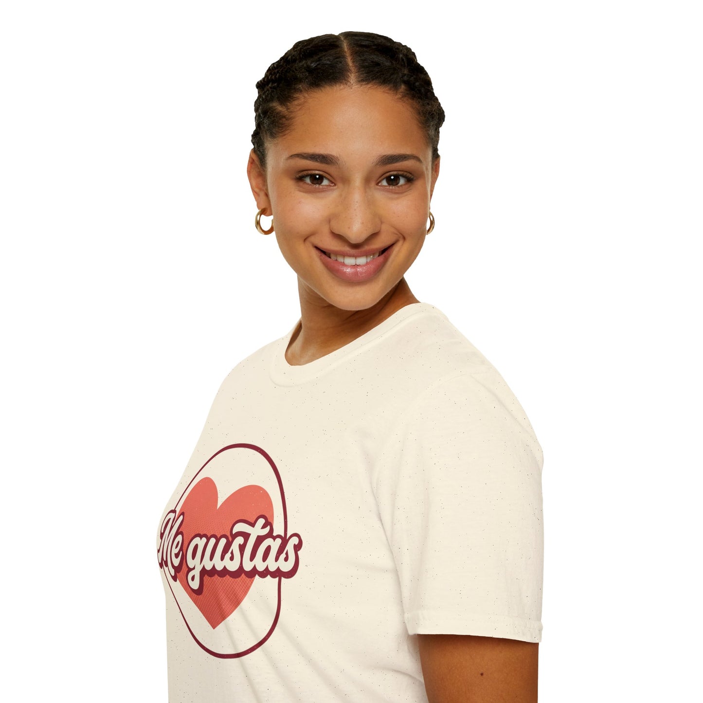 Me Gustas Heart T-Shirt — Spanish Love Graphic Tee