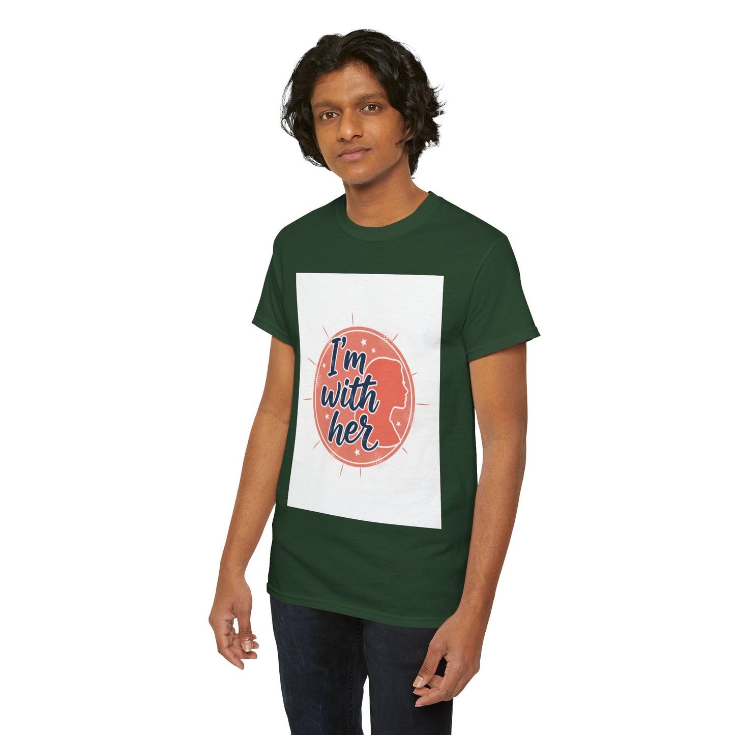 I'm With Her Tee — Feminist Equality Graphic T-Shirt