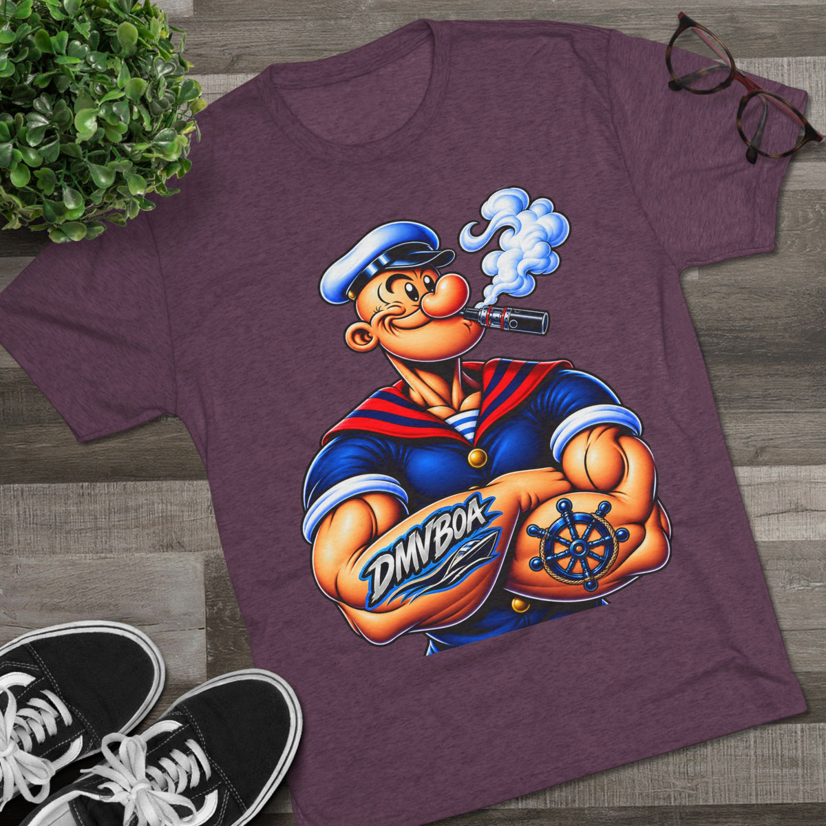 DMVBOA Sailor Cartoon Graphic Tee