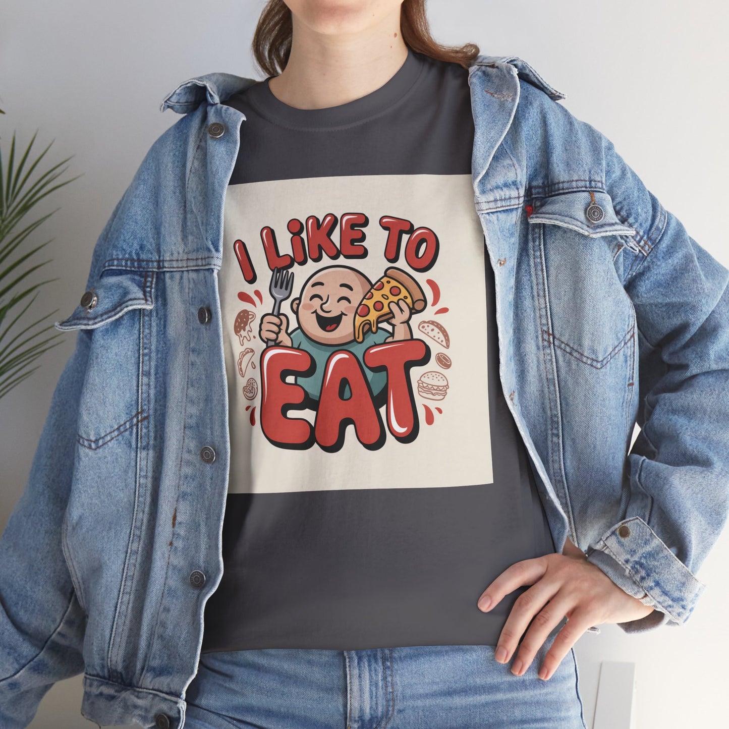 I Like To Eat T-Shirt — Funny Food Lover Graphic Tee