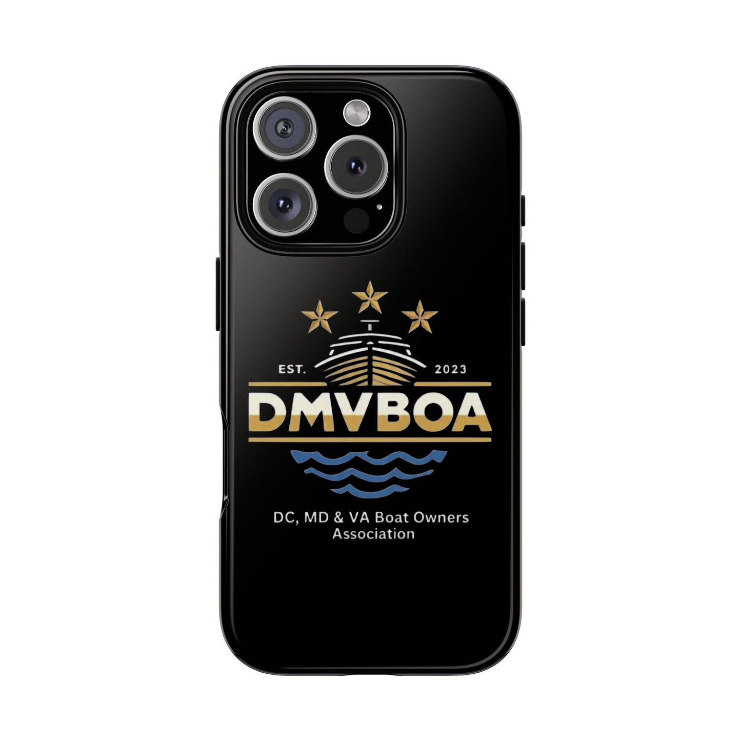 DMVBOA  Nautical Phone Case — DMV Boat Owners Association iPhone Cover