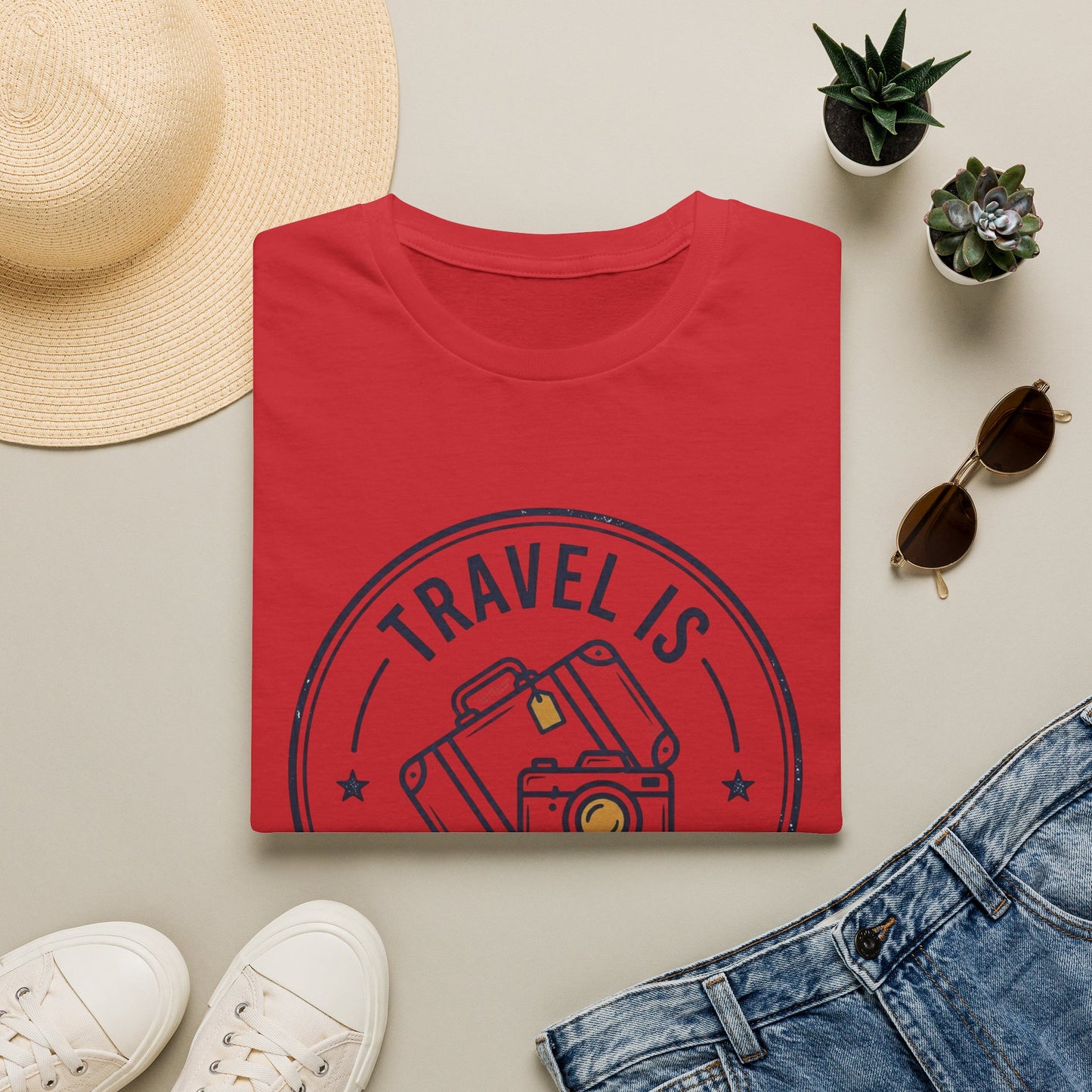 Travel Is Better With You T‑Shirt — Travel Lovers Graphic Tee