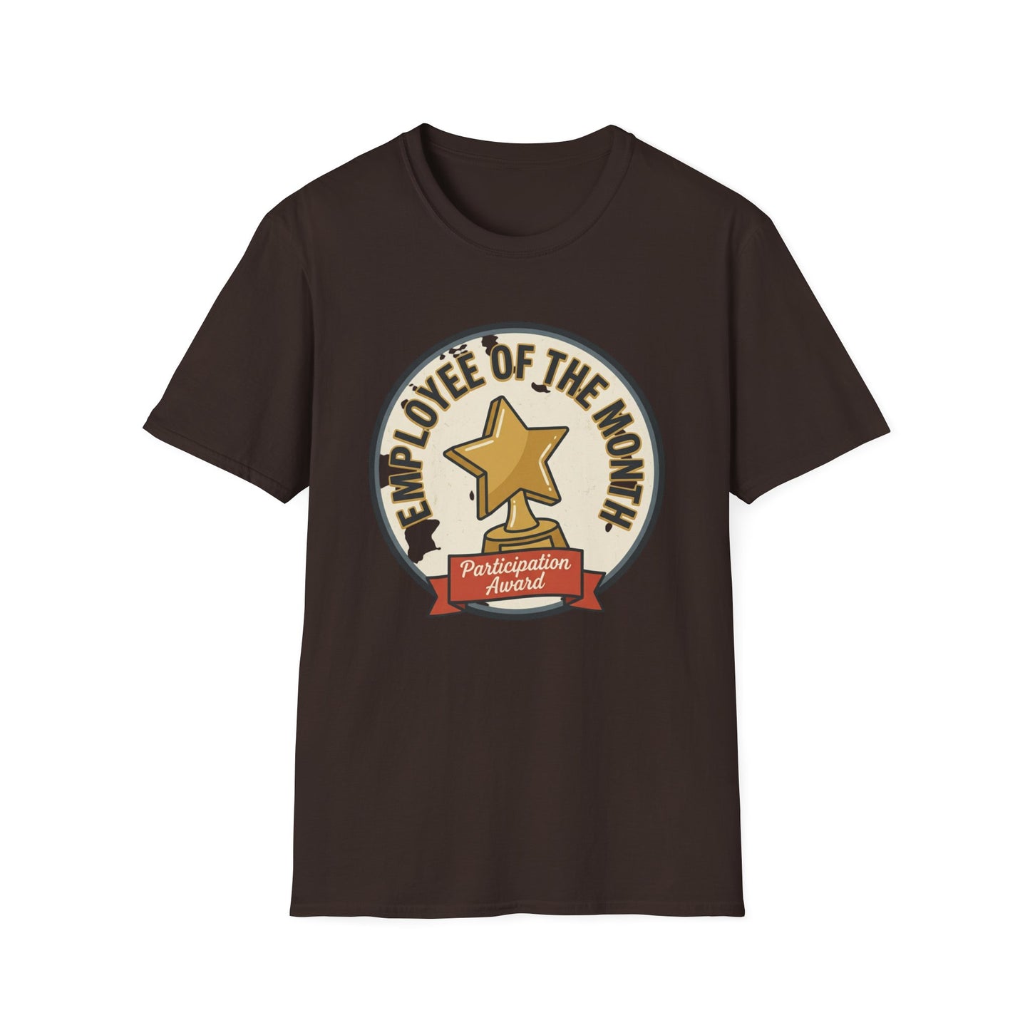 Employee of the Month T-Shirt — Participation Award Star Tee