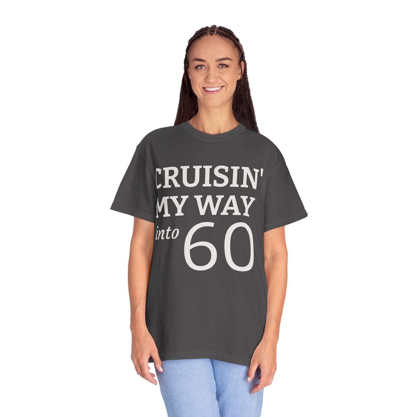 Cruisin' My Way Into 60 T-Shirt — 60th Birthday Tee
