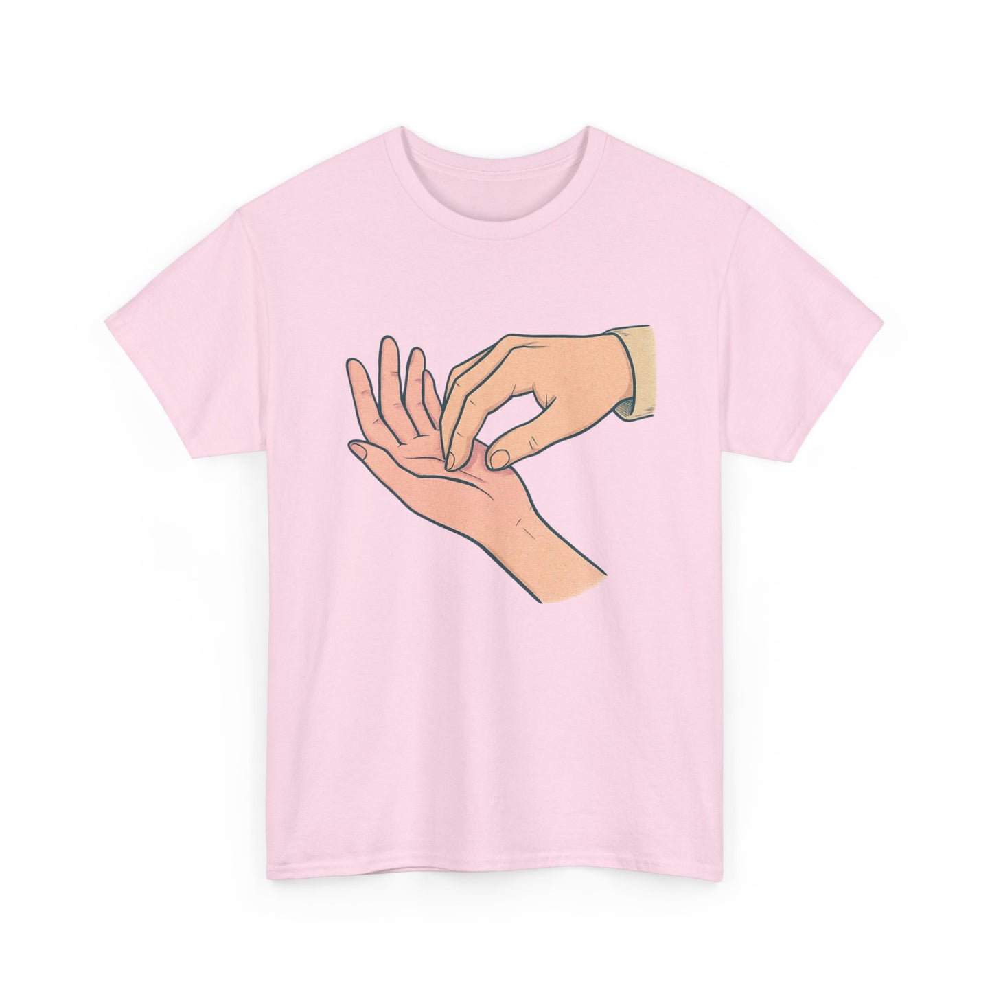T-Shirt - Gentle Palm Reading Illustration Tee