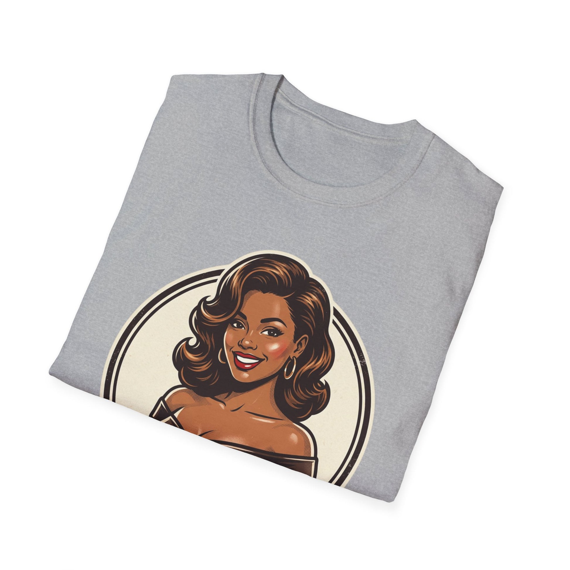 "Super Sexy Crew Mate" Retro Pin-Up Graphic Tee Printify