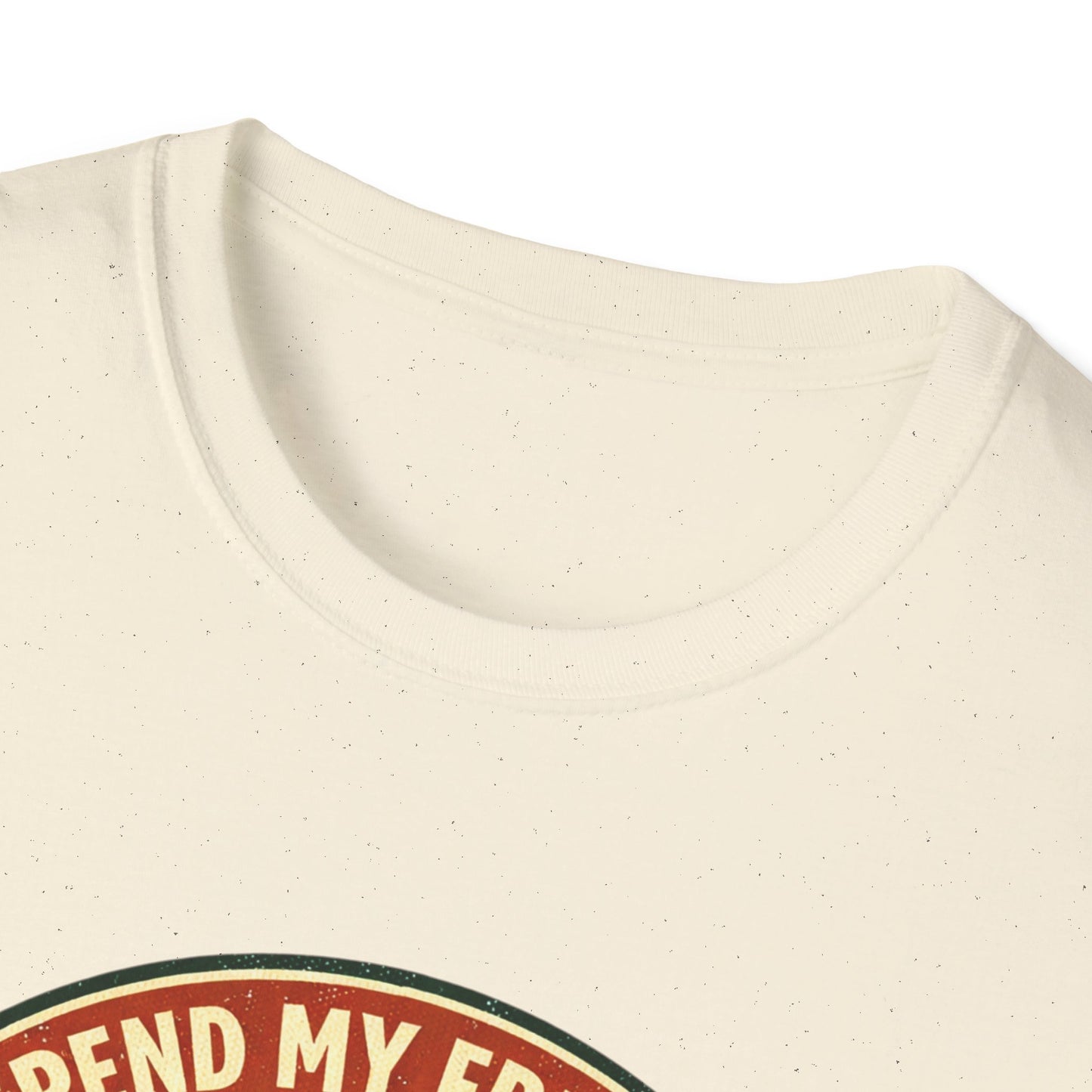 Gardener T-Shirt — “I Spend My Free Time With Hoes & Dirt Bags” Retro Gardening Tee