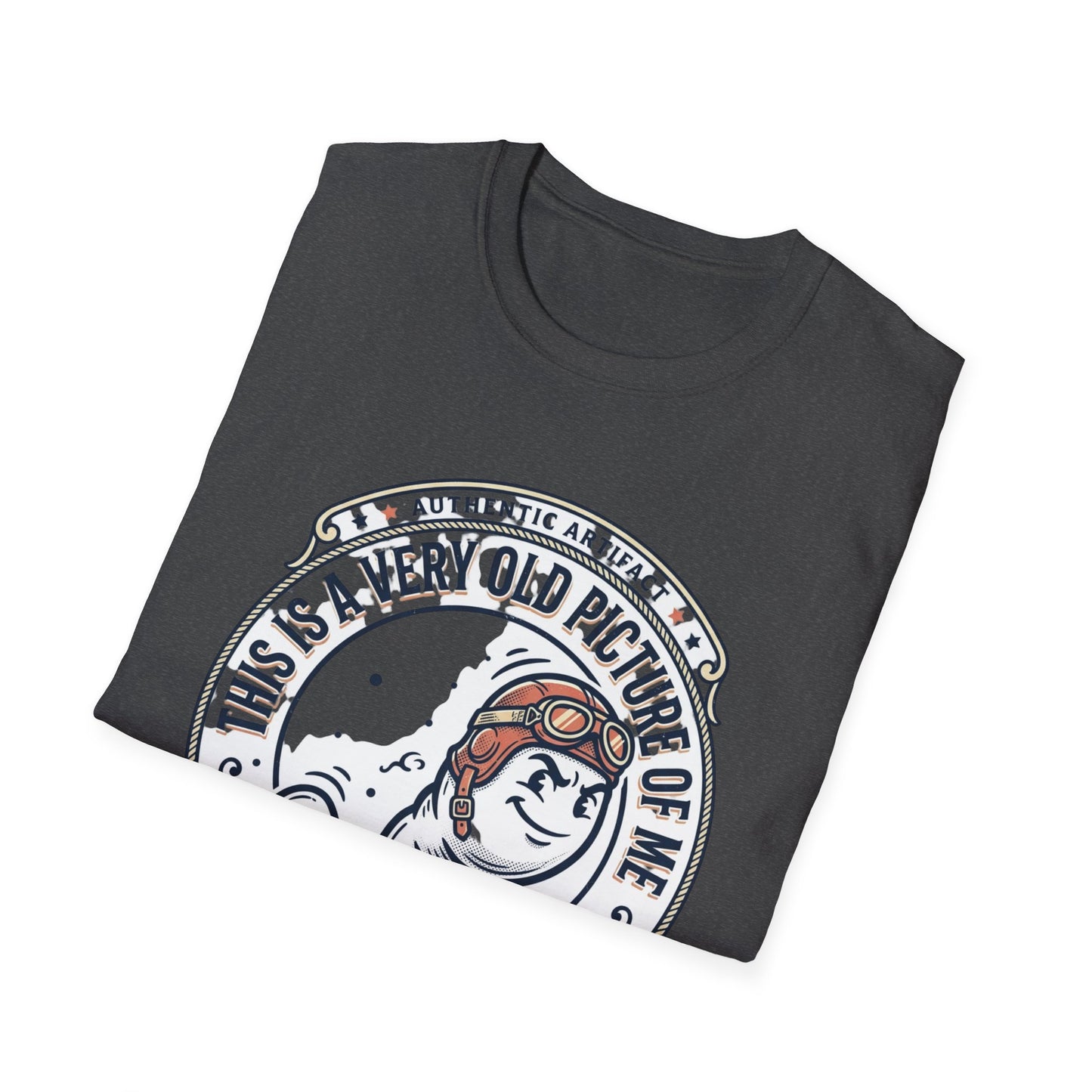 "This Is A Very Old Picture Of Me" Retro Marine Tee