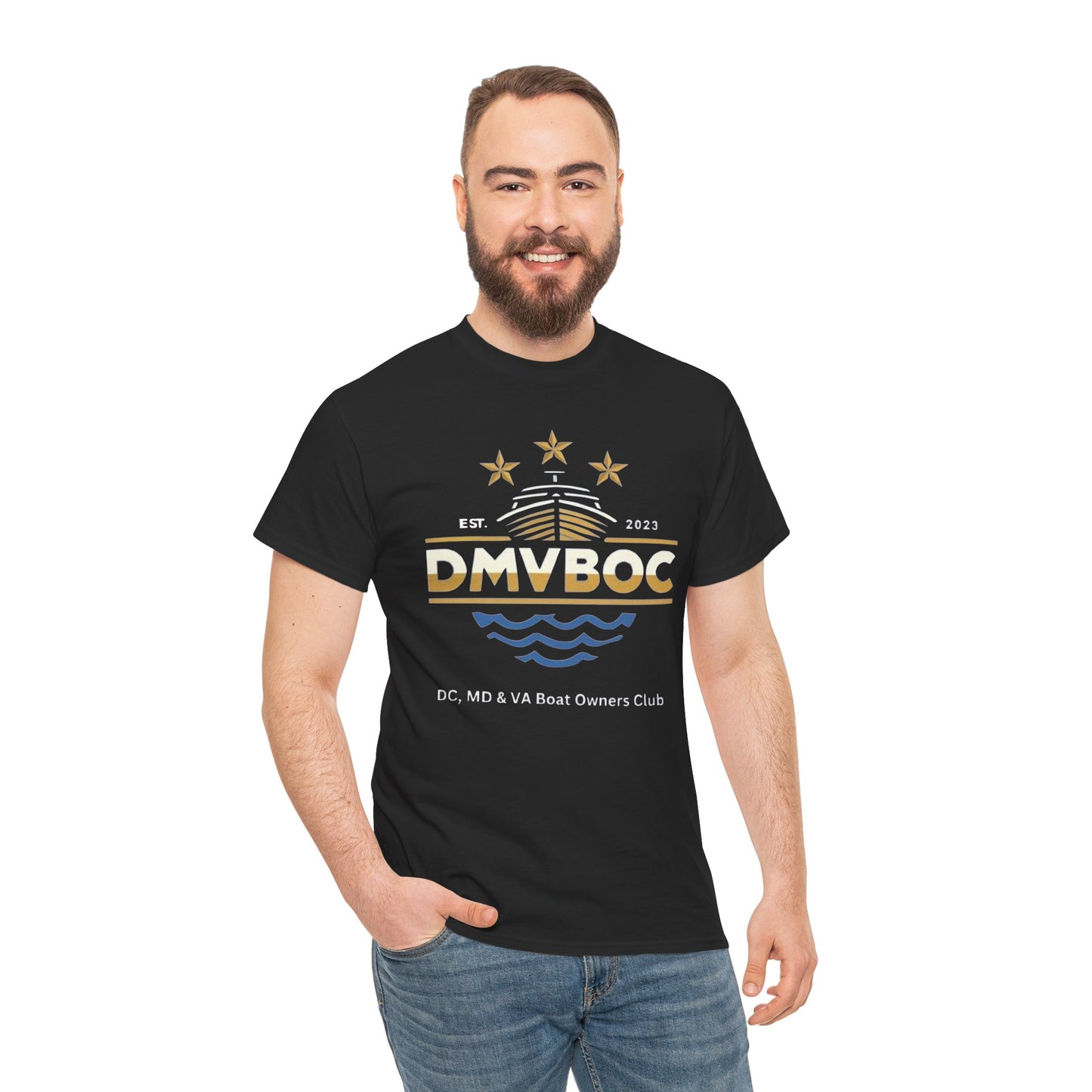 DMV Beach Vibes Unisex Heavy Cotton Tee