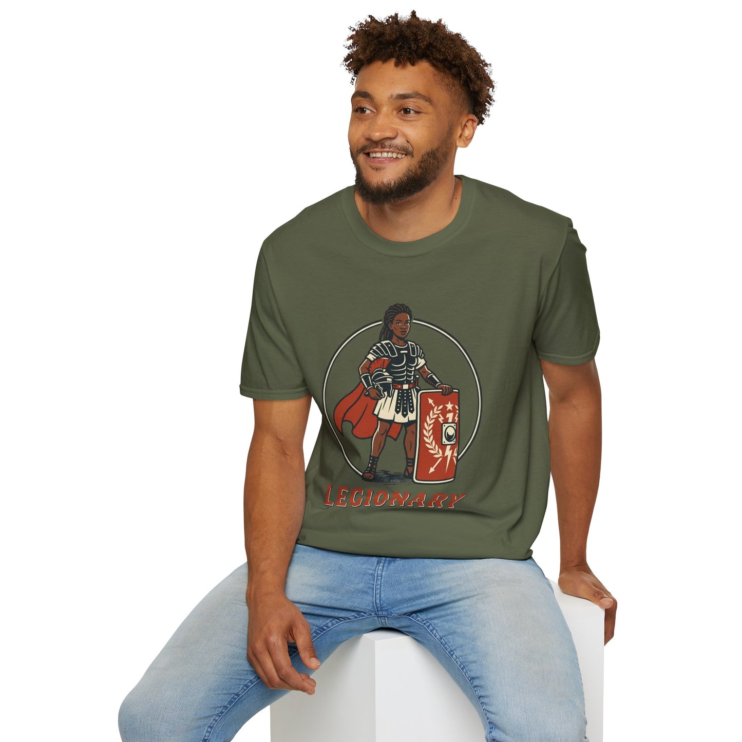 Legionary Roman Soldier Graphic T-Shirt