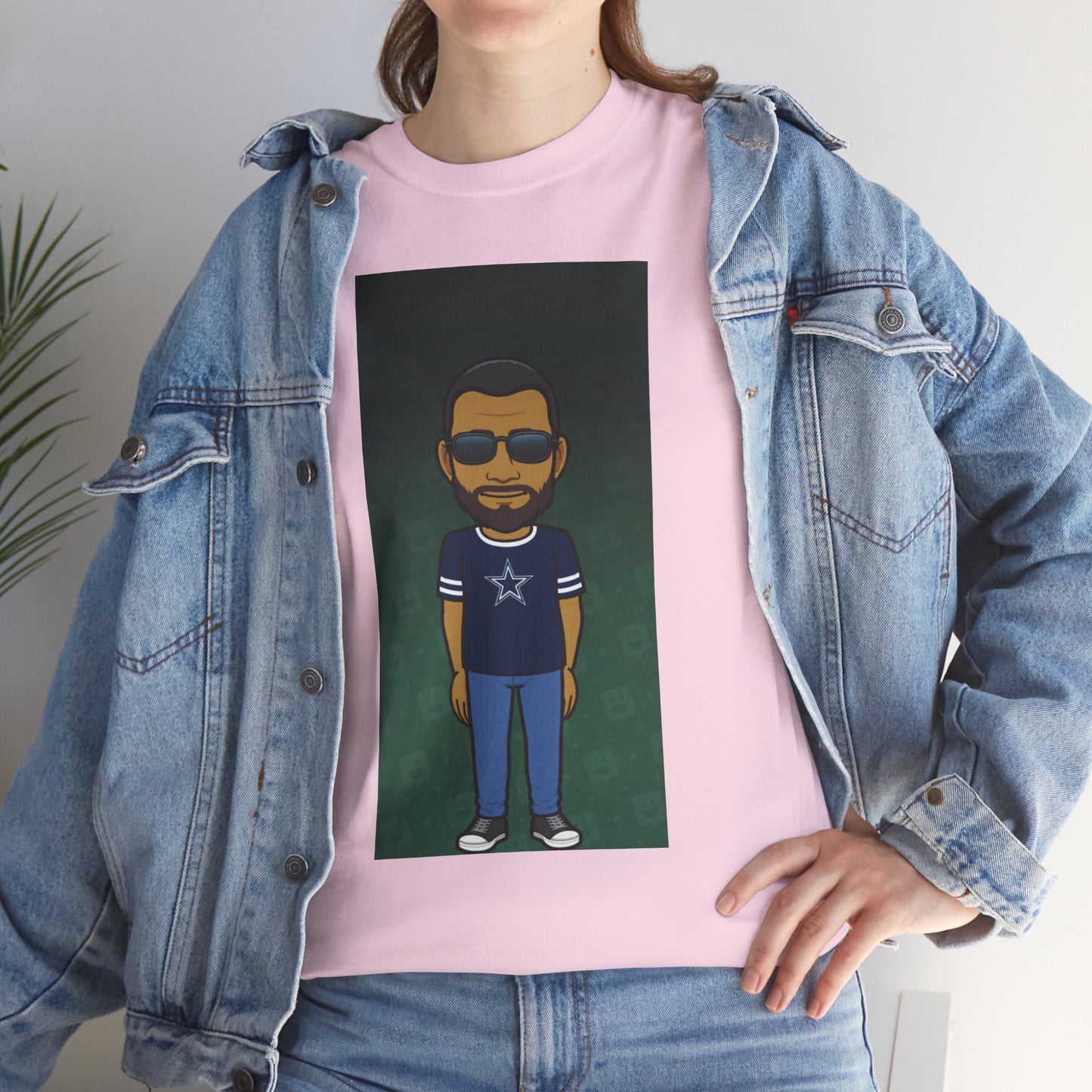 Cartoon Guy Graphic Tee — Personalized Avatar Shirt Printify