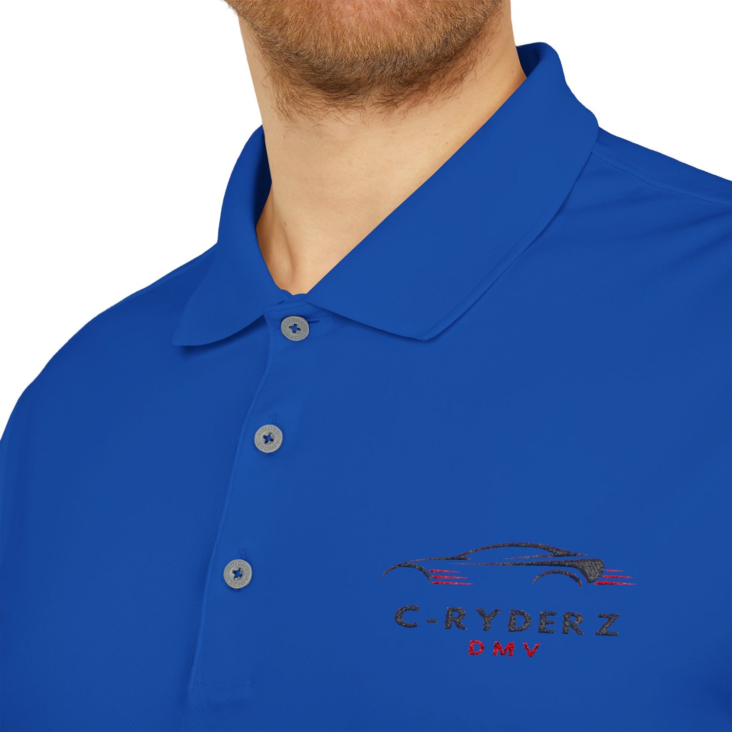 C-RYDERZ Adidas Unisex Performance Polo Shirt - Stylish Activewear for Athletes Printify
