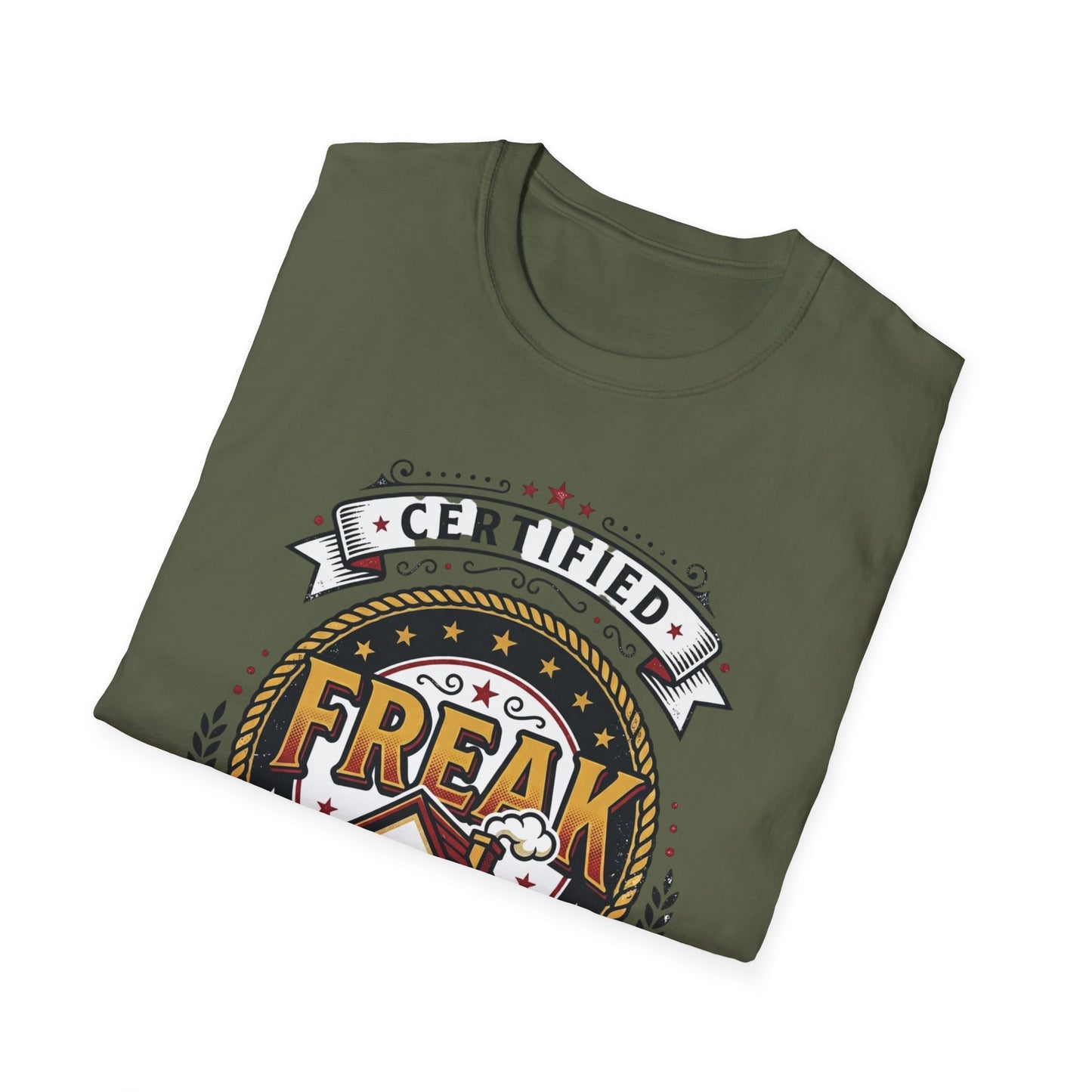 Certified Freak In The House Graphic T-Shirt Printify