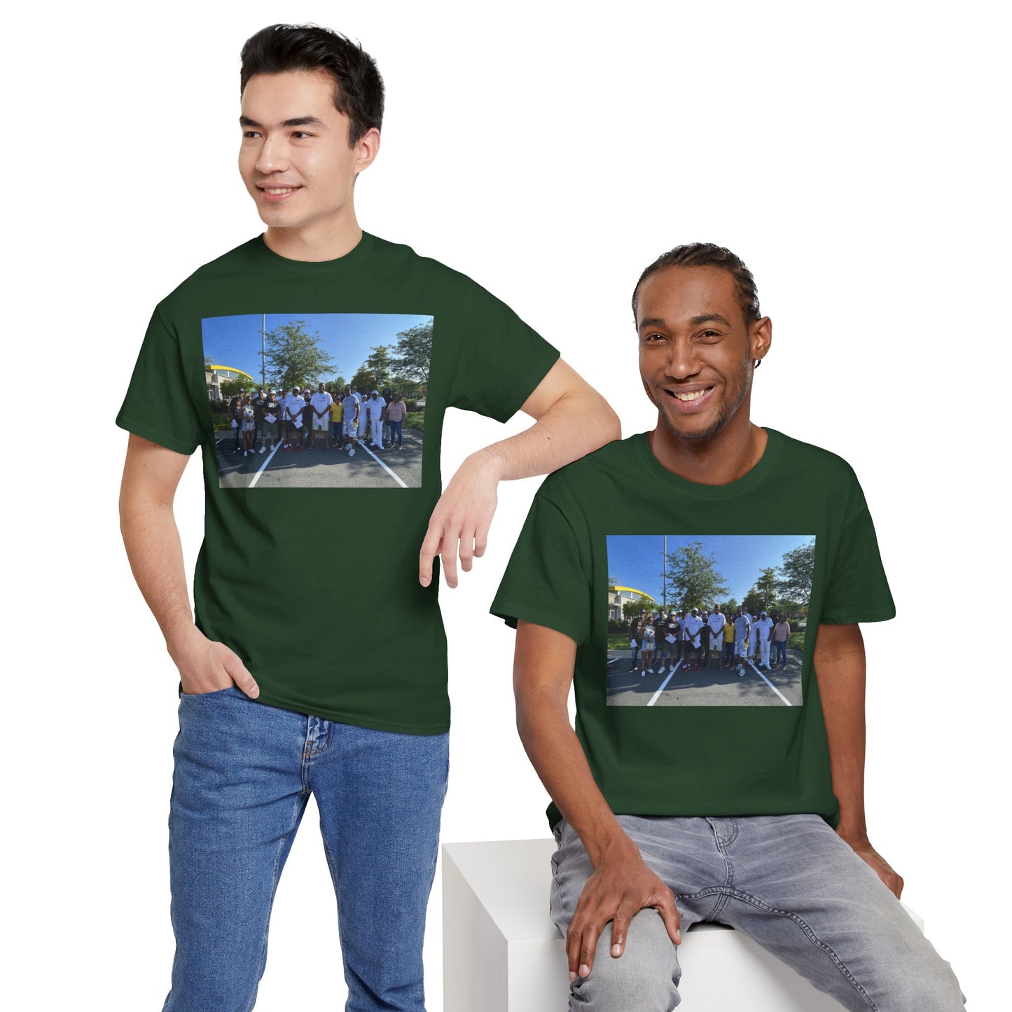 C-RYDERZ Photo Group Tee — Personalized Group Photo T-Shirt Printify