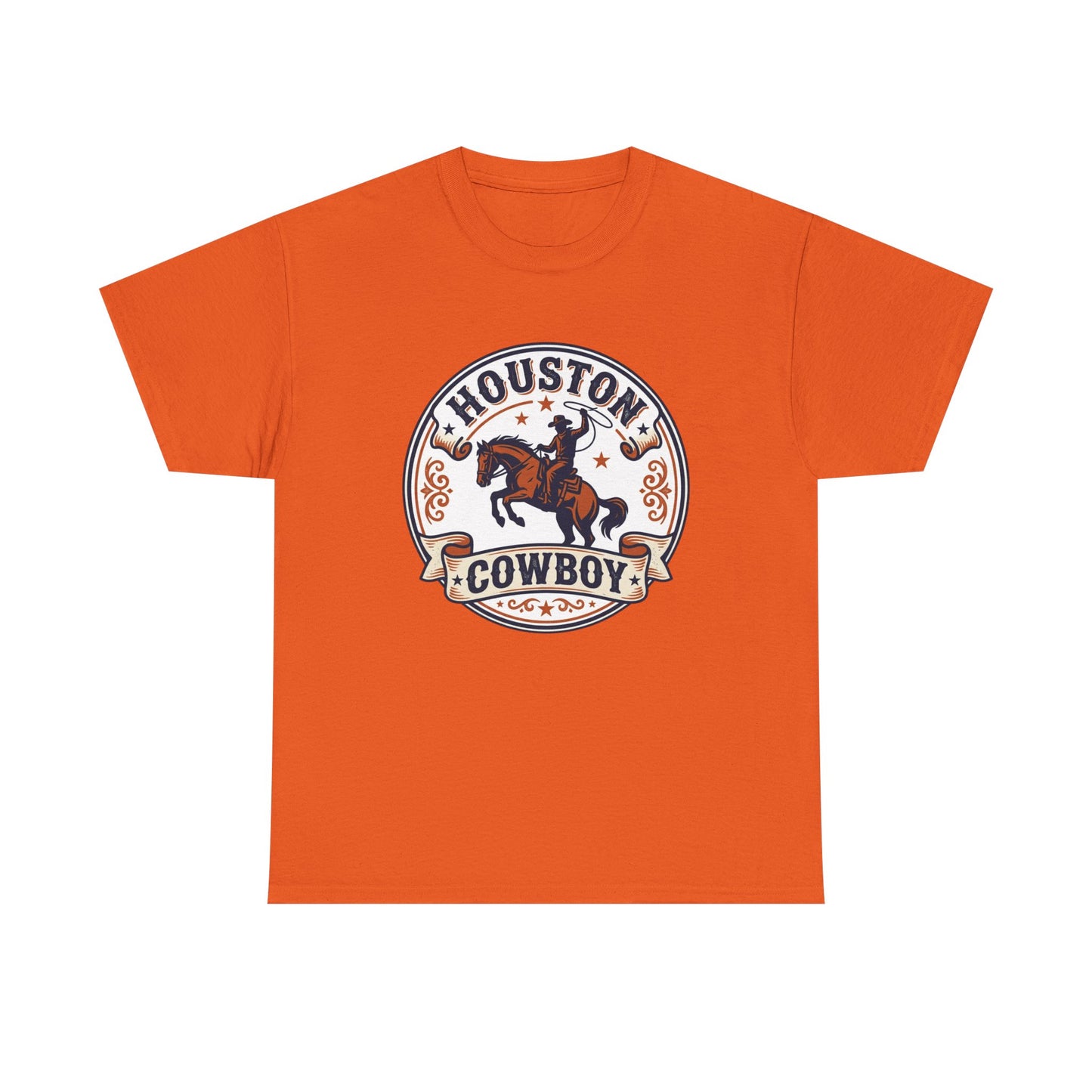 Houston Cowboy T-Shirt – Rodeo Western Graphic Tee