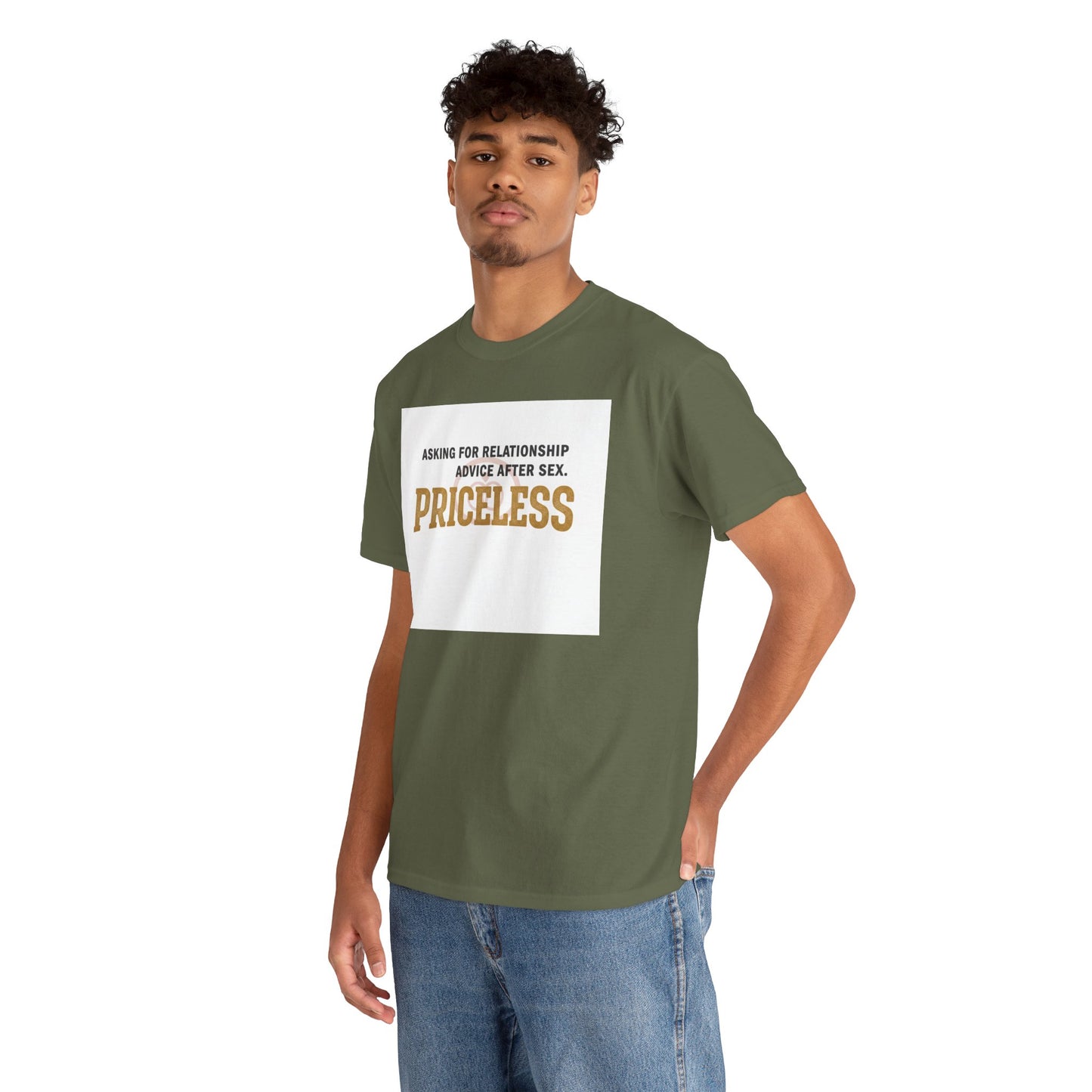 Priceless Funny Graphic Tee — "Asking for Relationship Advice After Sex" Casual Cotton Shirt