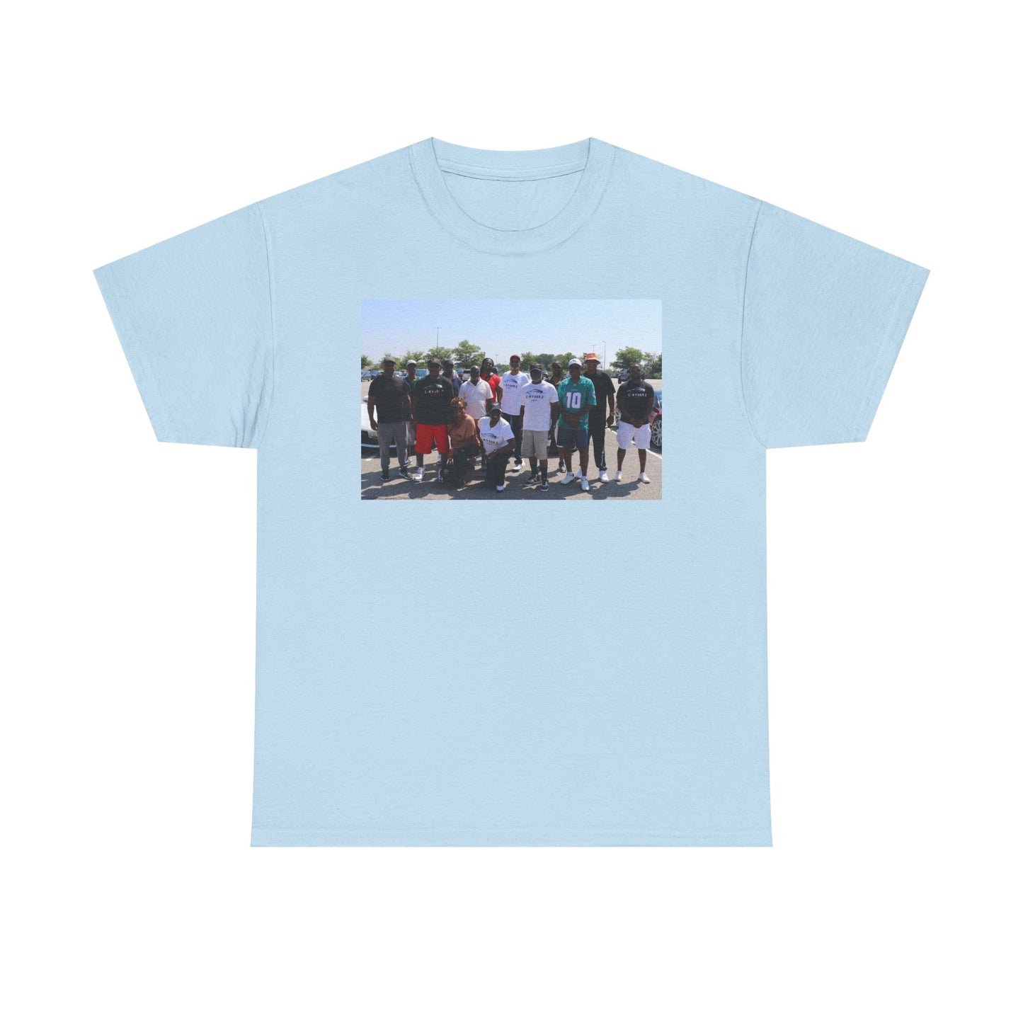 C-RYDERZ Group Photo Custom Tee — Personalized Reunion & Team Picture Shirt Printify