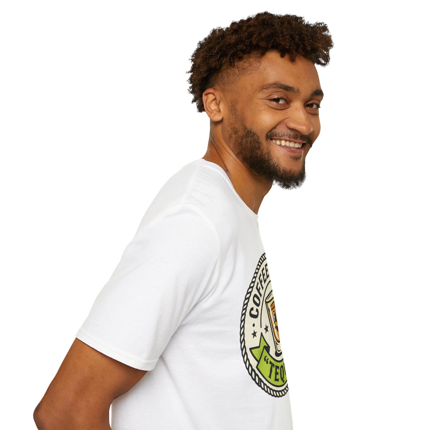 Coffee? Nah, Tequila! T-Shirt – Funny Shot Glass Graphic Tee for Party Lovers