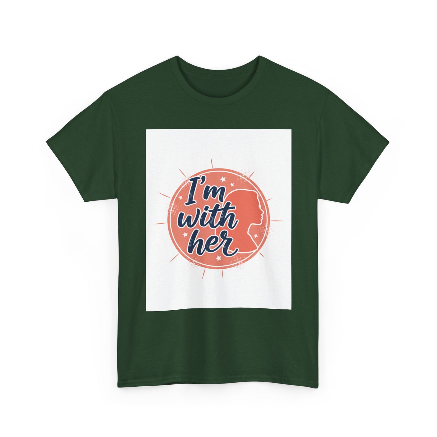 I'm With Her Tee — Feminist Equality Graphic T-Shirt
