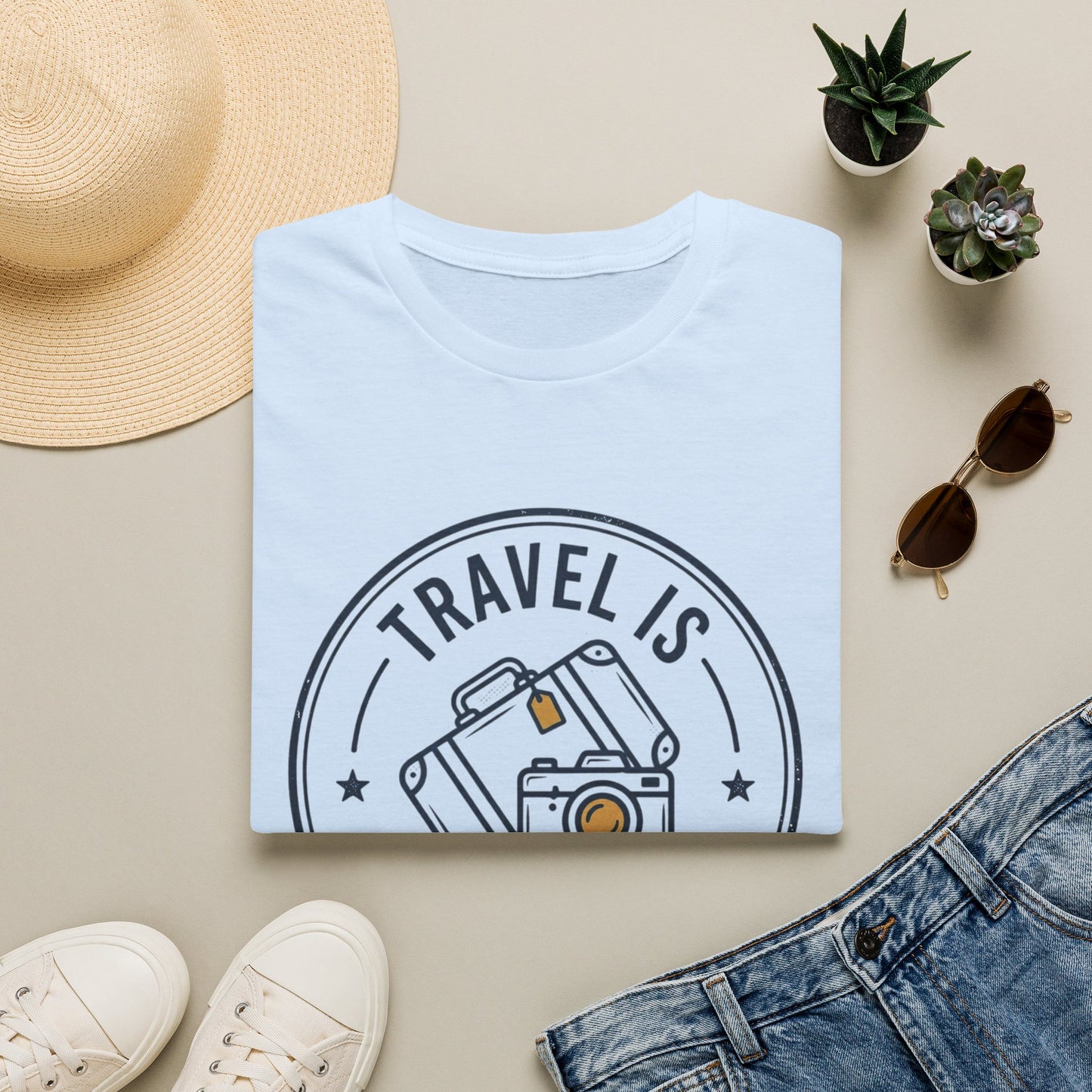 Travel Is Better With You T‑Shirt — Travel Lovers Graphic Tee