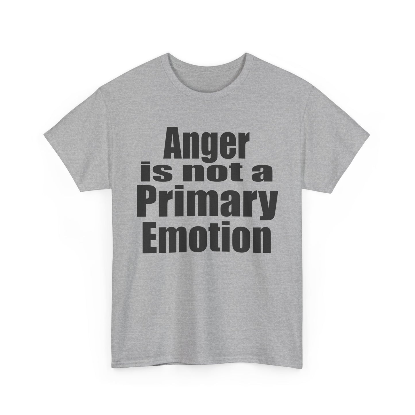 Anger is not a Primary Emotion