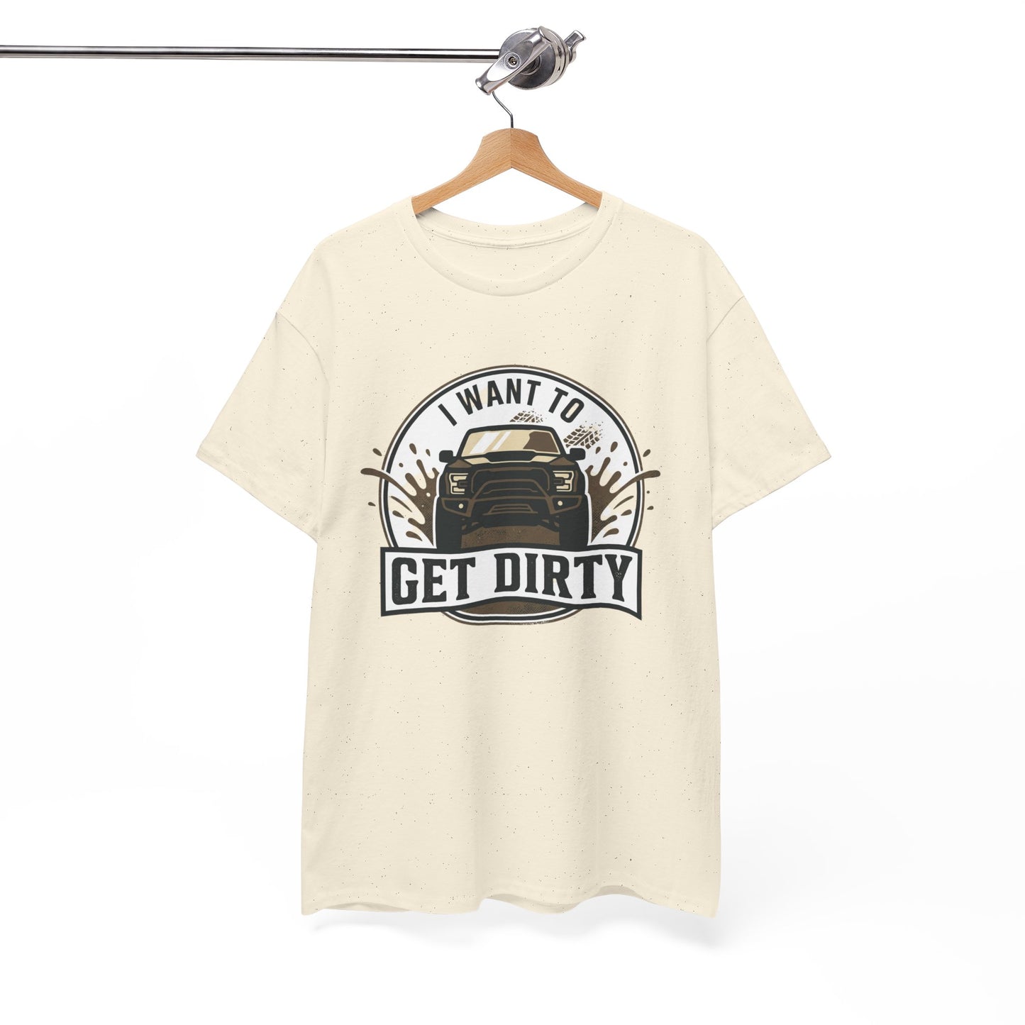 Get Dirty Truck Tee — Off-Road Adventure Graphic T-Shirt
