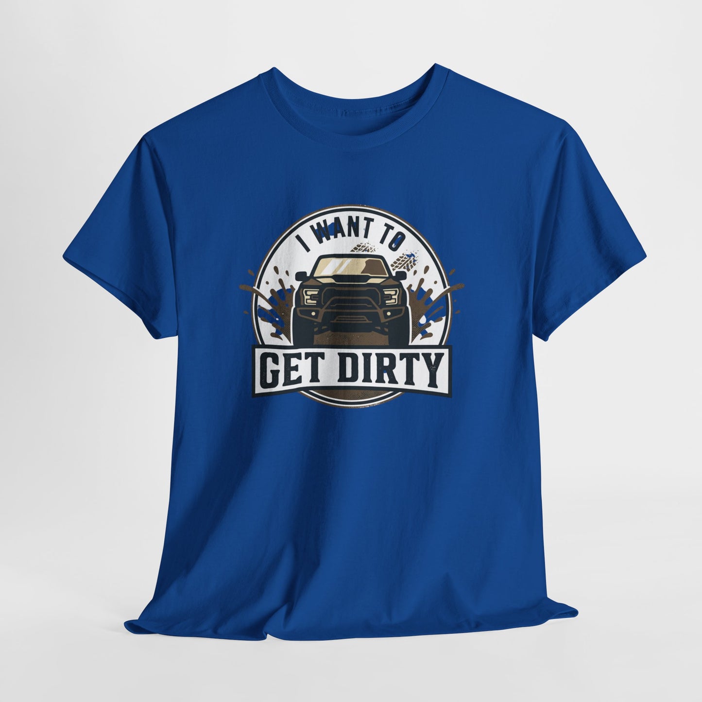 Get Dirty Truck Tee — Off-Road Adventure Graphic T-Shirt