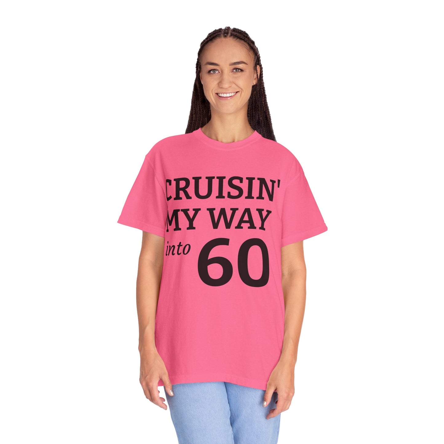 Cruisin' My Way Into 60 T-Shirt — 60th Birthday Tee