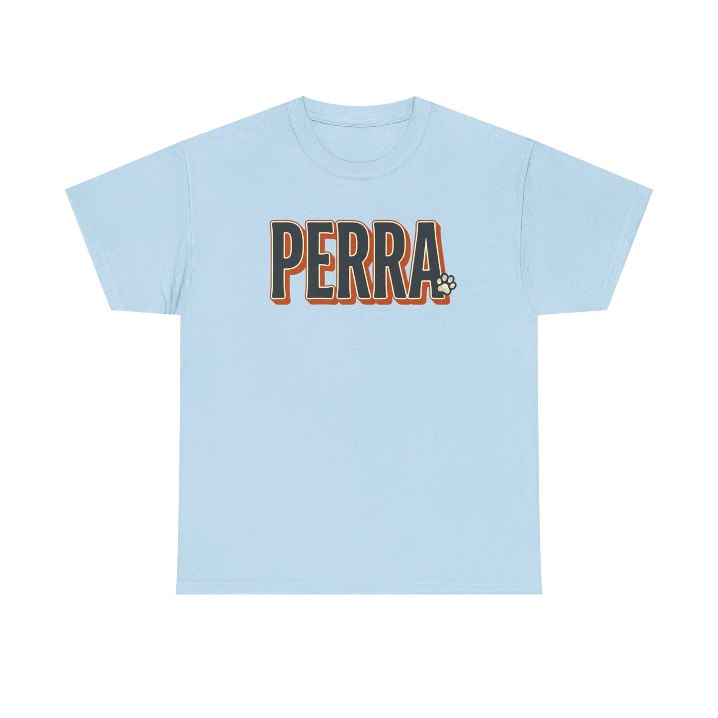 Perra Graphic Tee – Bold Retro Lettering T-Shirt