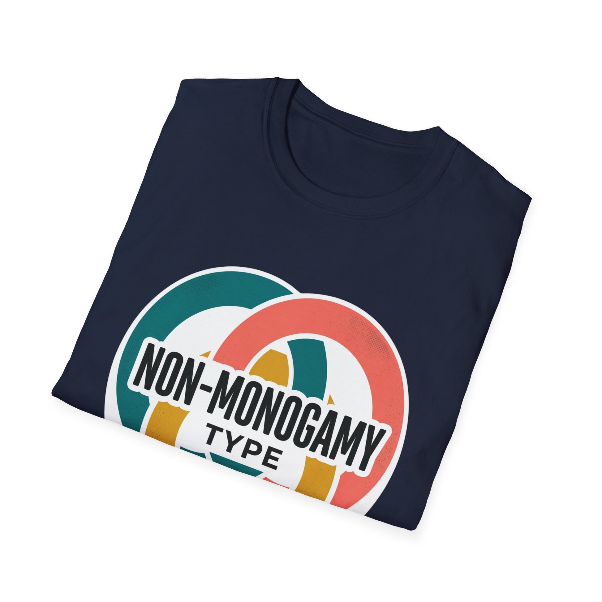 Non-Monogamy Type T-Shirt — Retro Polyamory Pride Tee Printify