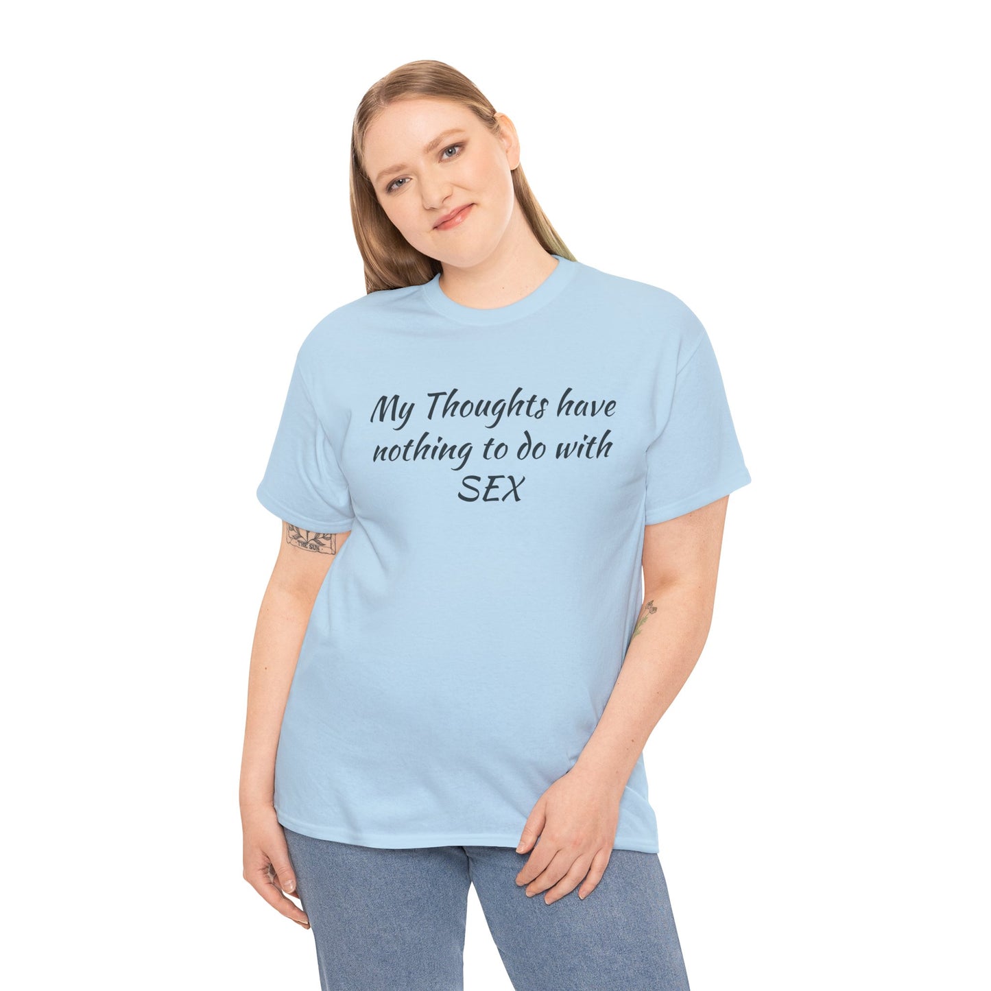 My Thoughts Have Nothing to Do with SEX