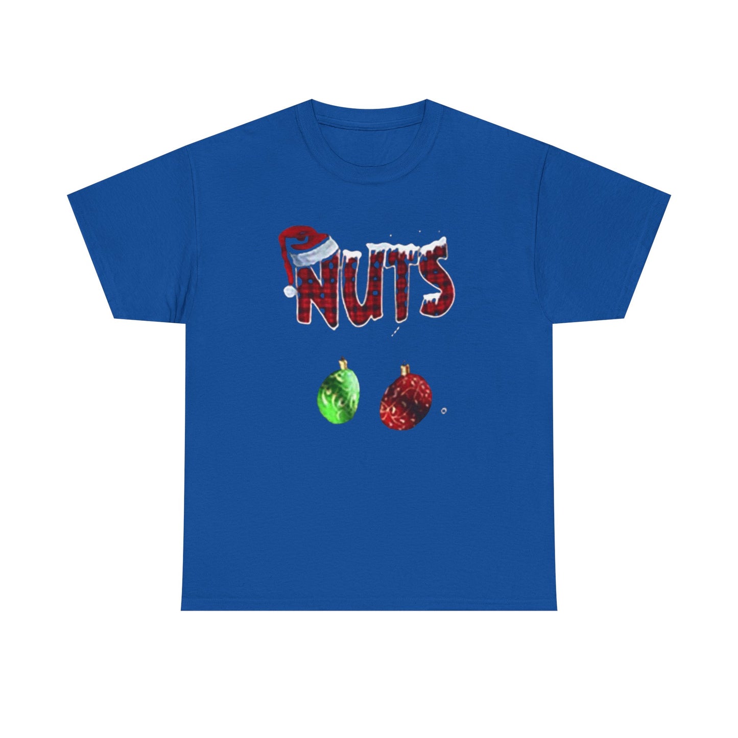 Holiday 'Nuts' Tee — Funny Christmas Ornament Graphic T-Shirt Printify
