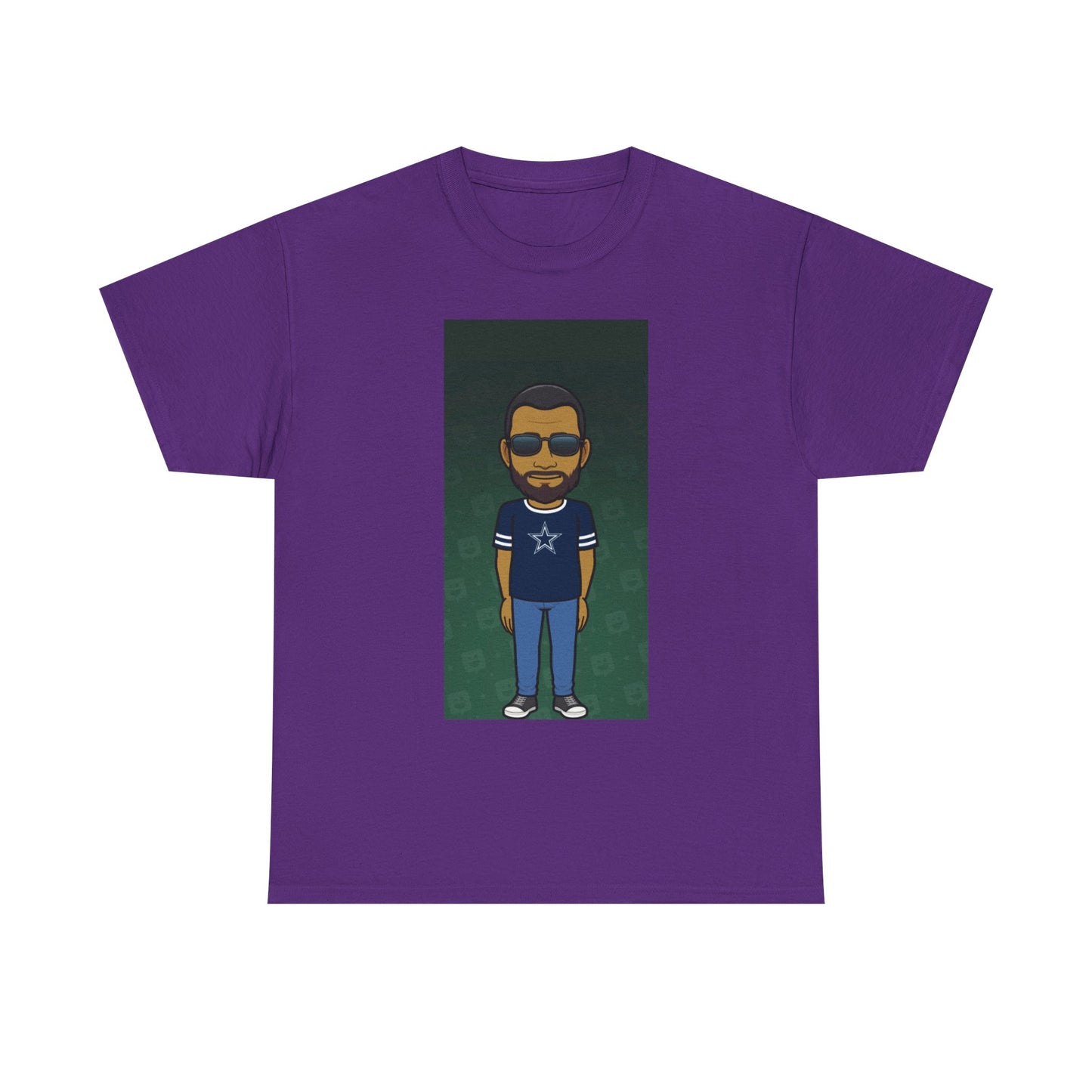 Cartoon Guy Graphic Tee — Personalized Avatar Shirt Printify