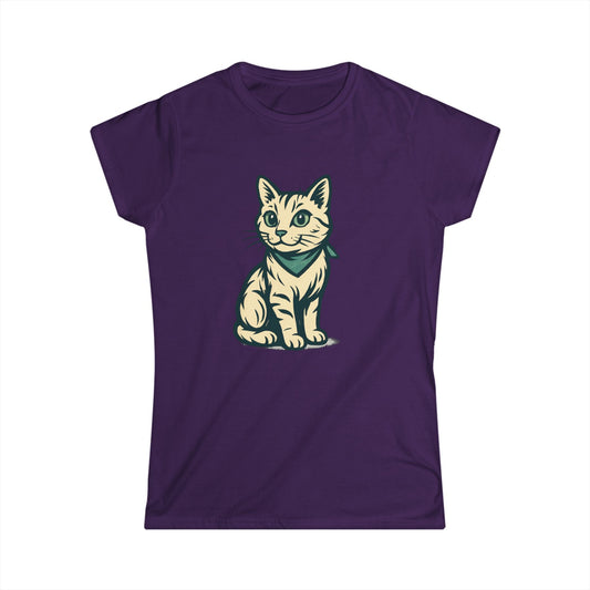 Cute Kitten Graphic Tee — Cat Mom Cute Cat T-Shirt
