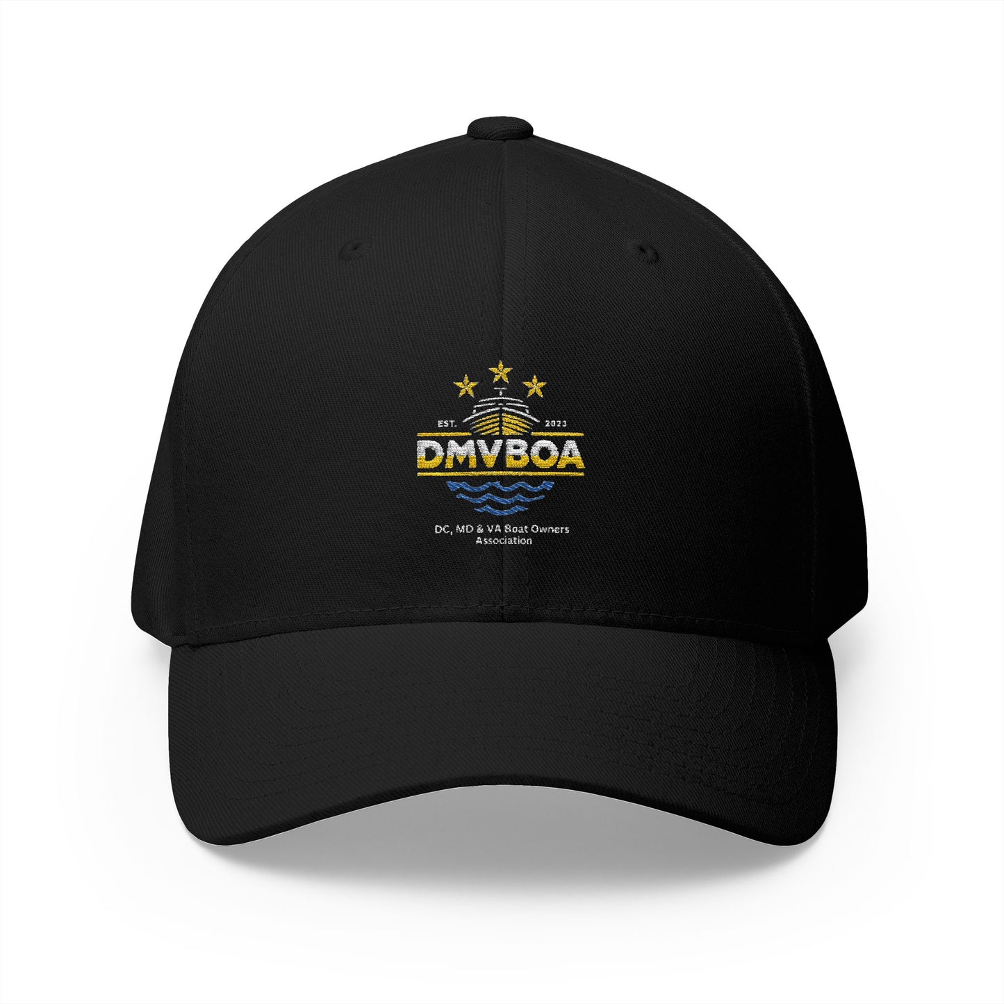 DMVBOA Embroidered Structured Cap — Washington DC, Maryland, Virginia Crew Hat